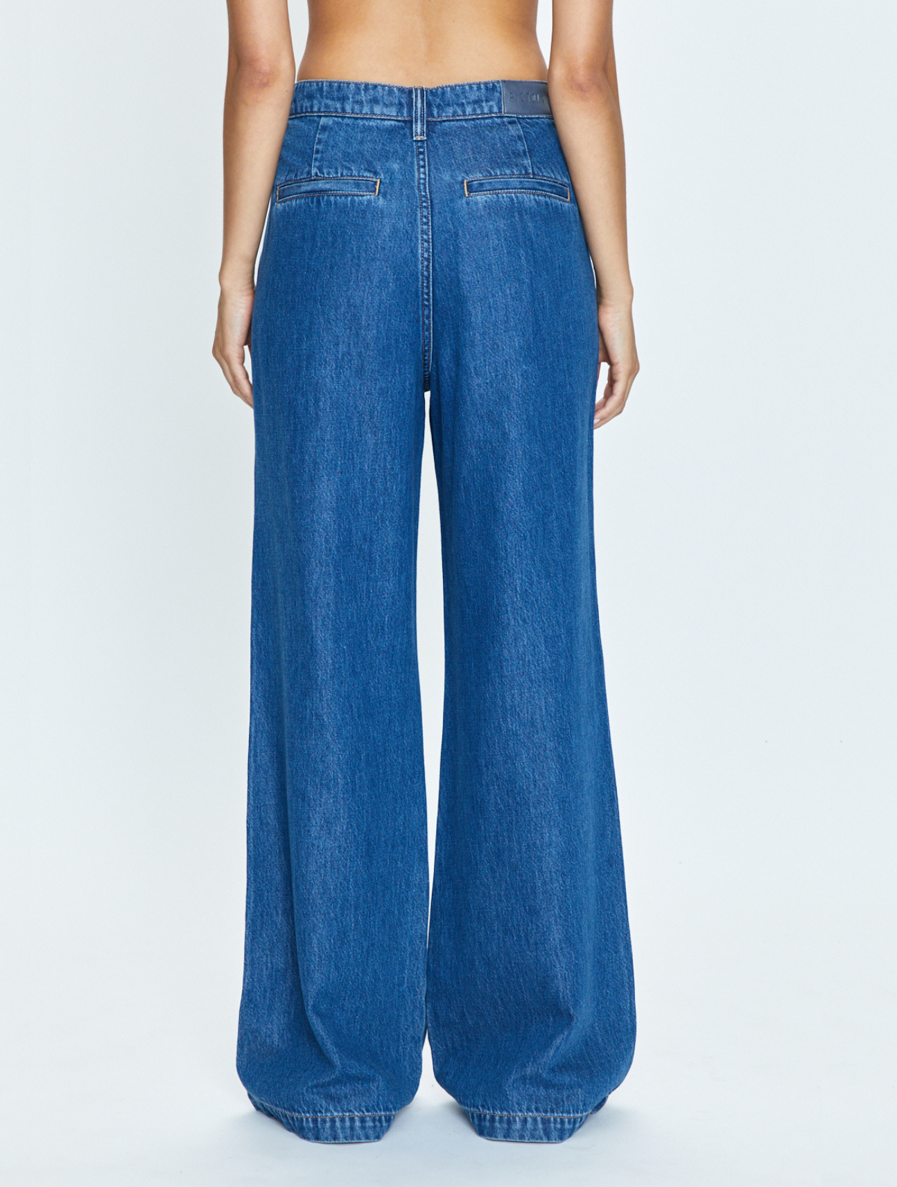 Victoria High Rise Denim Trouser