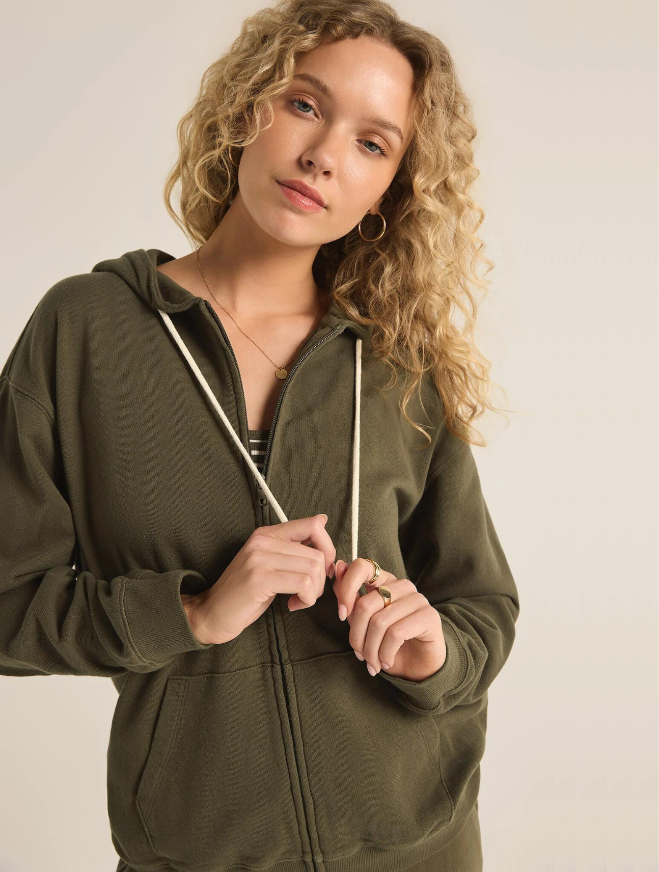 Academy Zip Up Hoodie