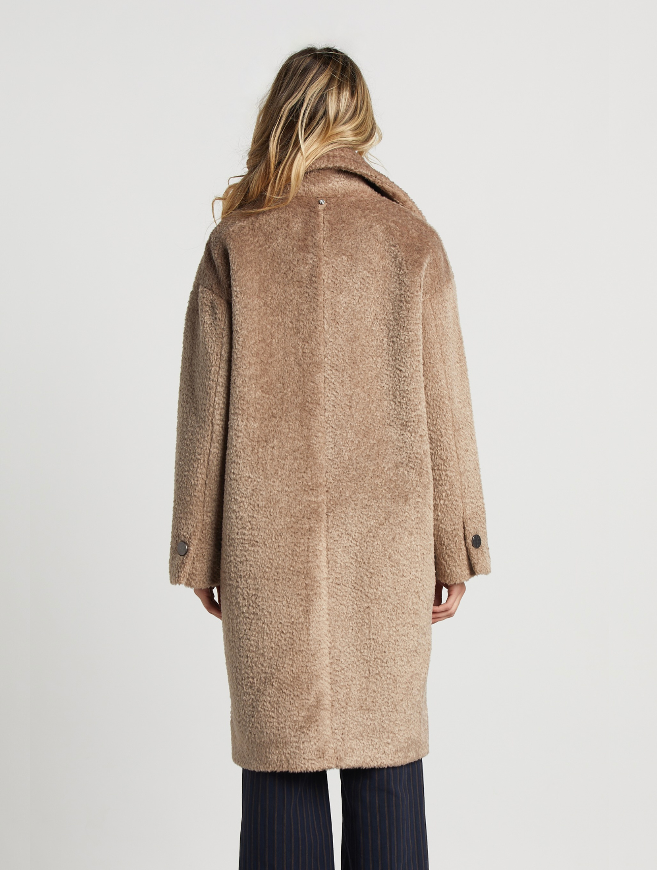 Polly Long Faux Coat