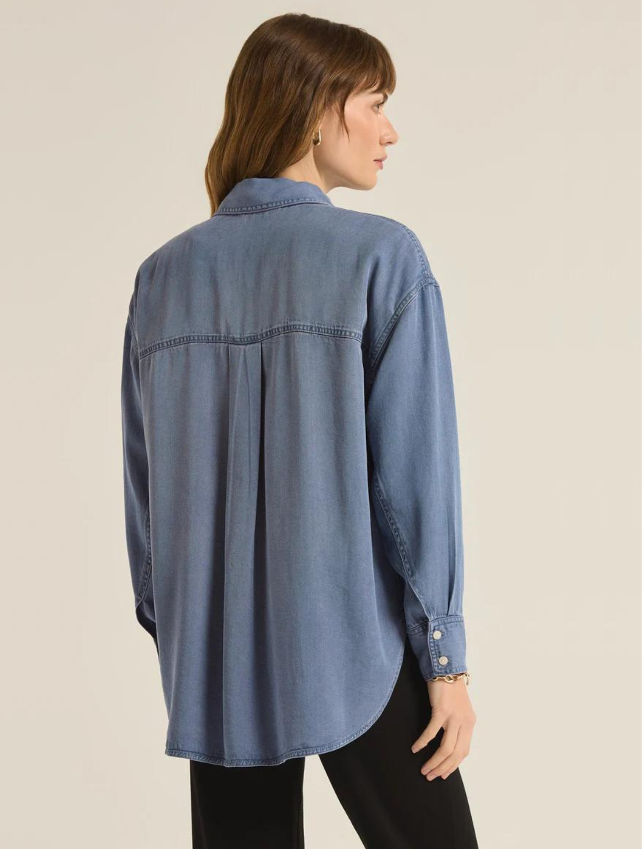 Colbie Chambray Top