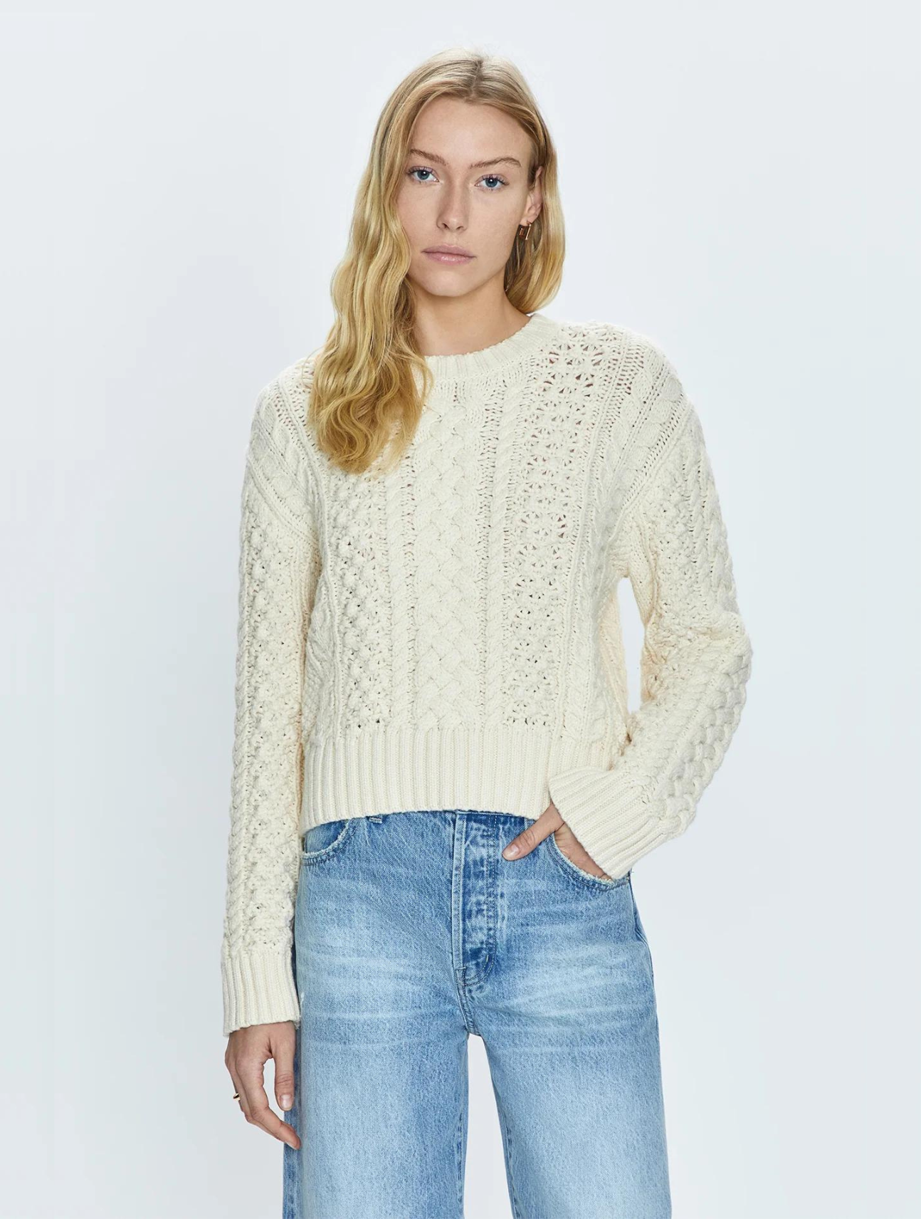 Quinn Fisherman Sweater