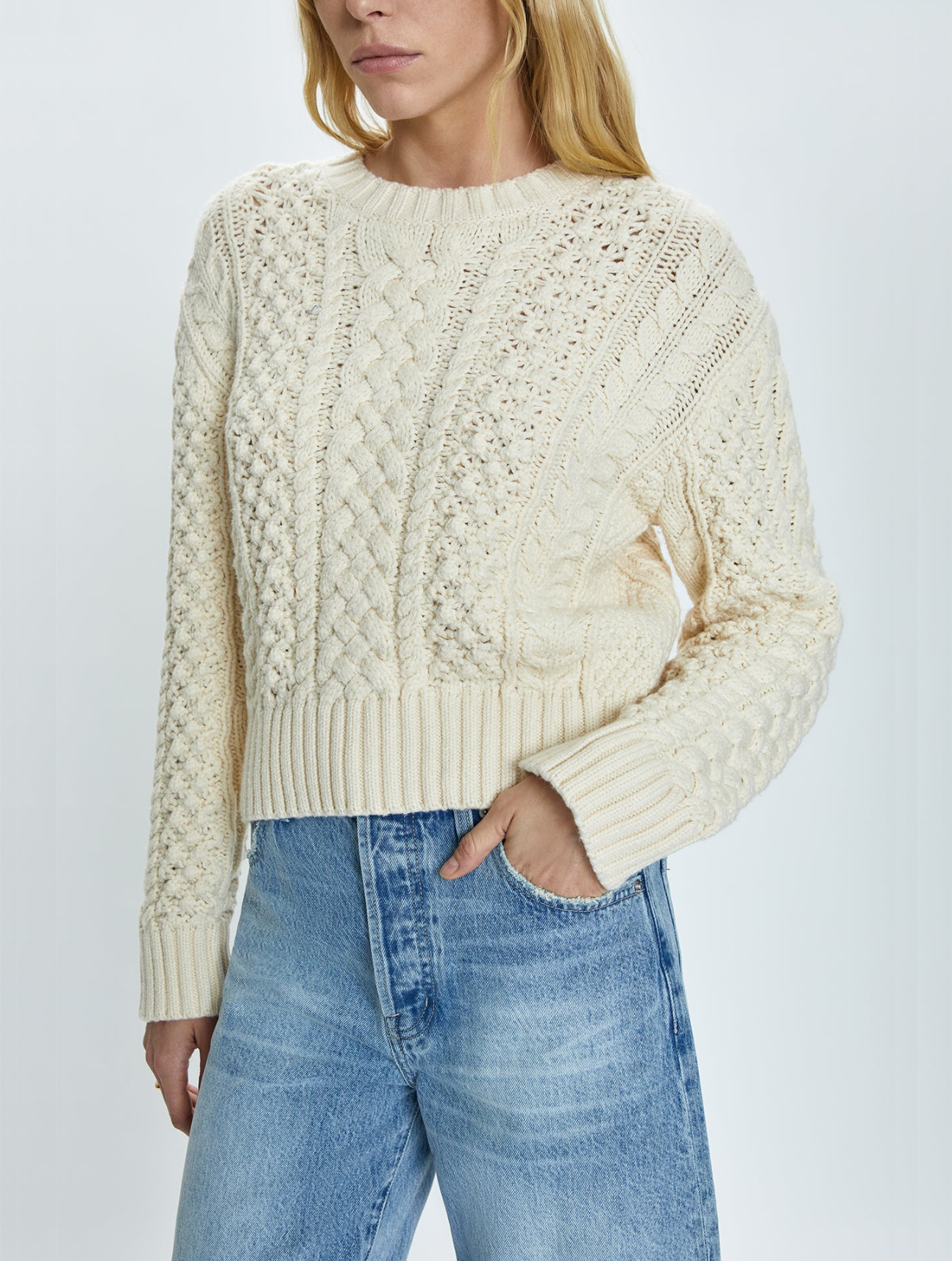 Quinn Fisherman Sweater