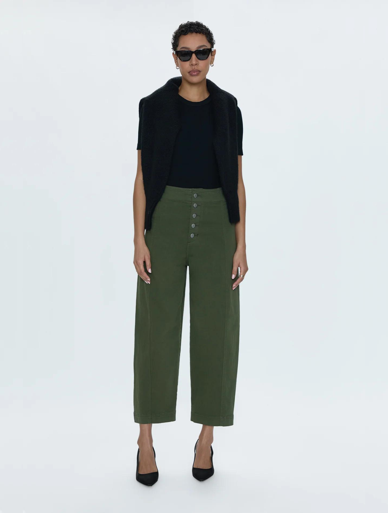 Suki Barrel Leg Trouser