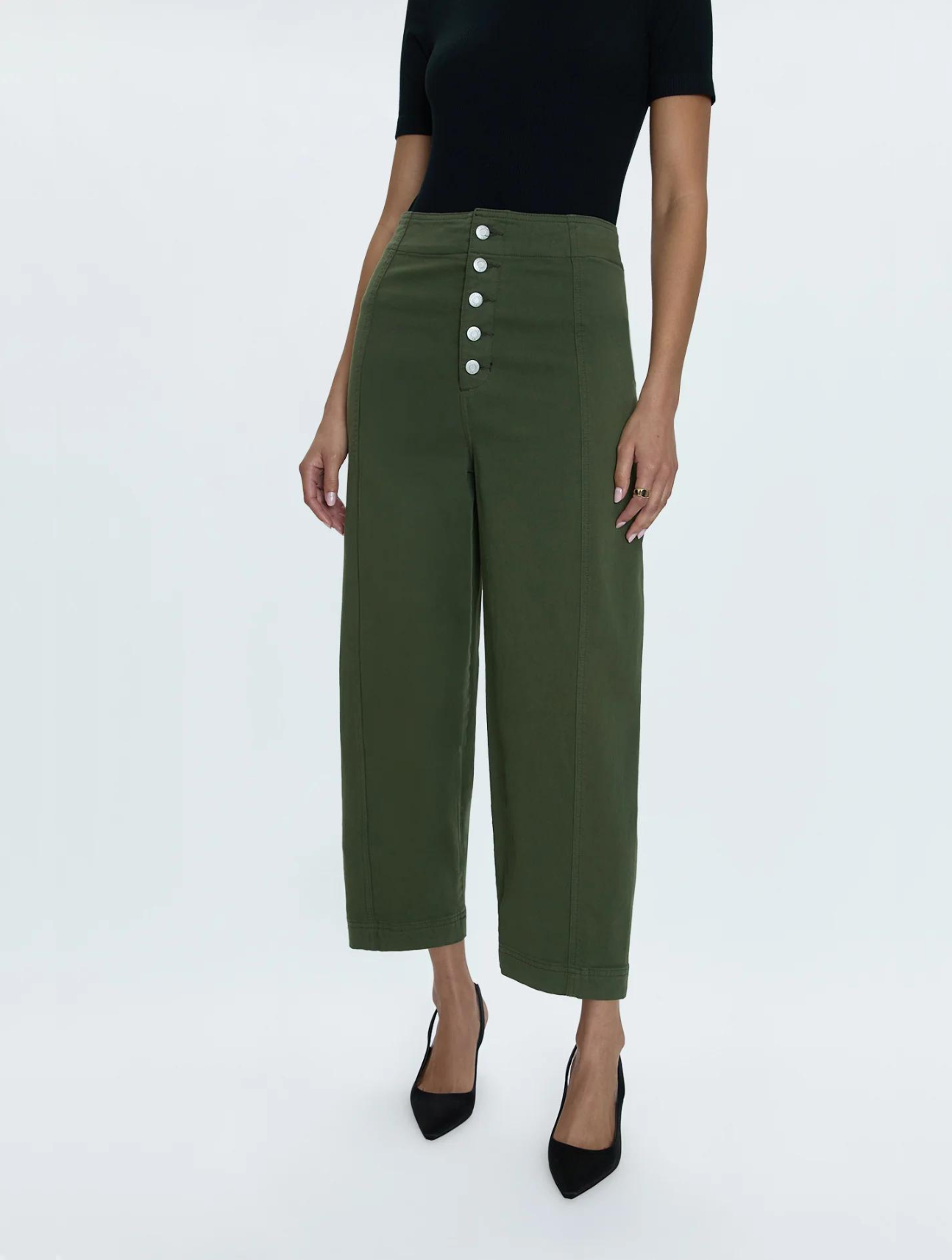 Suki Barrel Leg Trouser