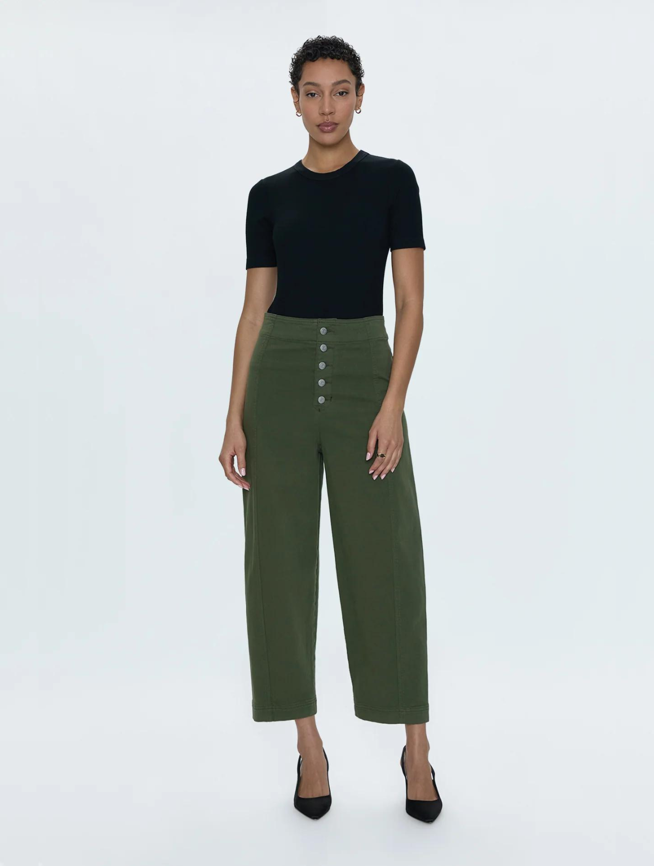 Suki Barrel Leg Trouser