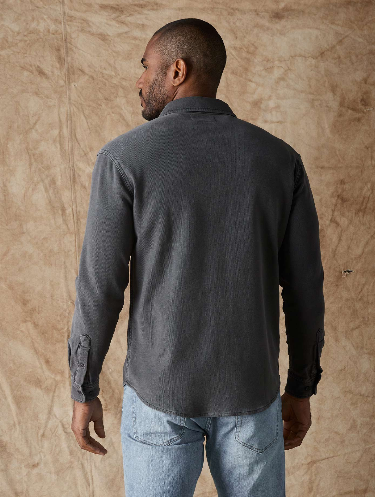 Comfort Terry Shirt Jacket