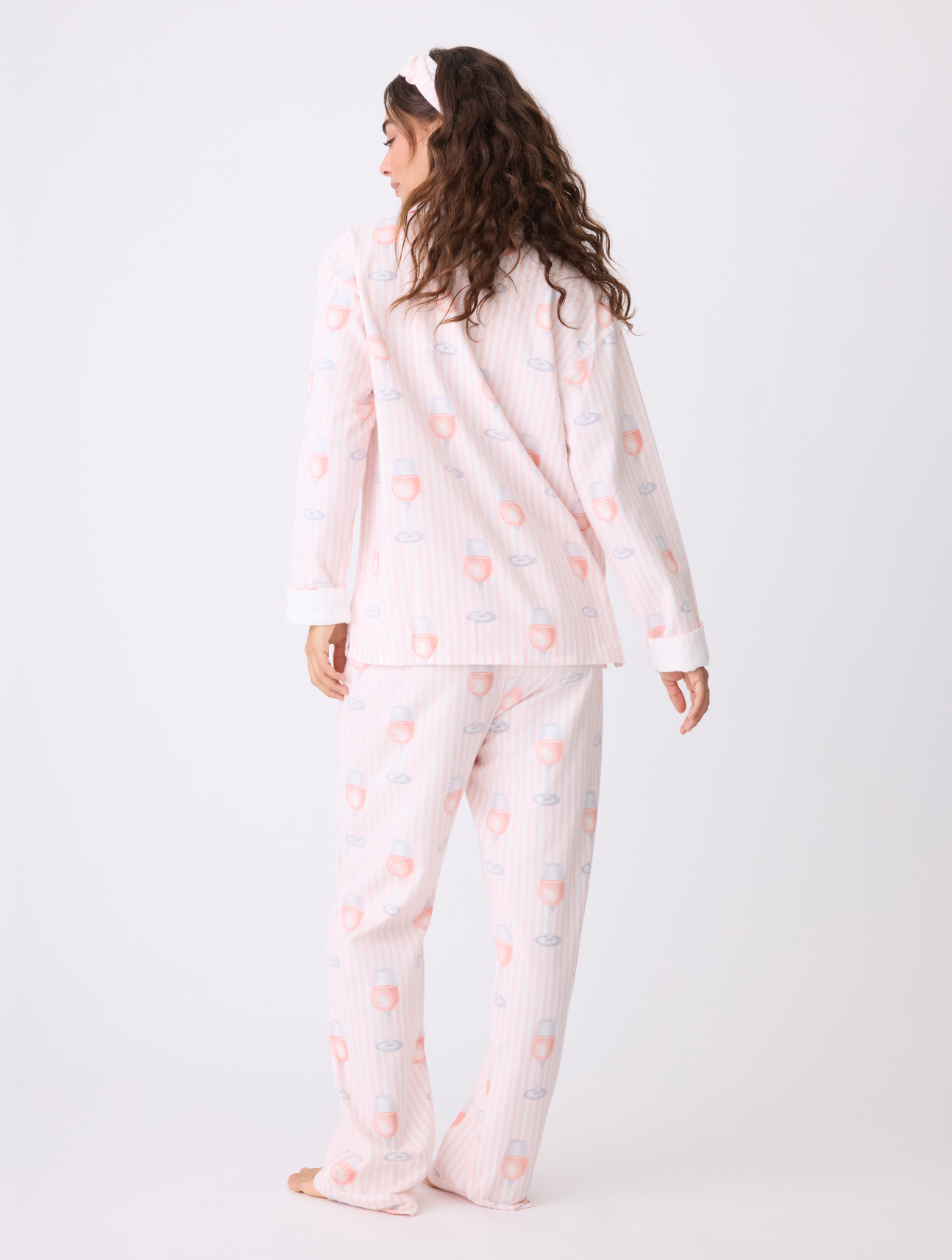 Rose All Day Flannel PJ Set