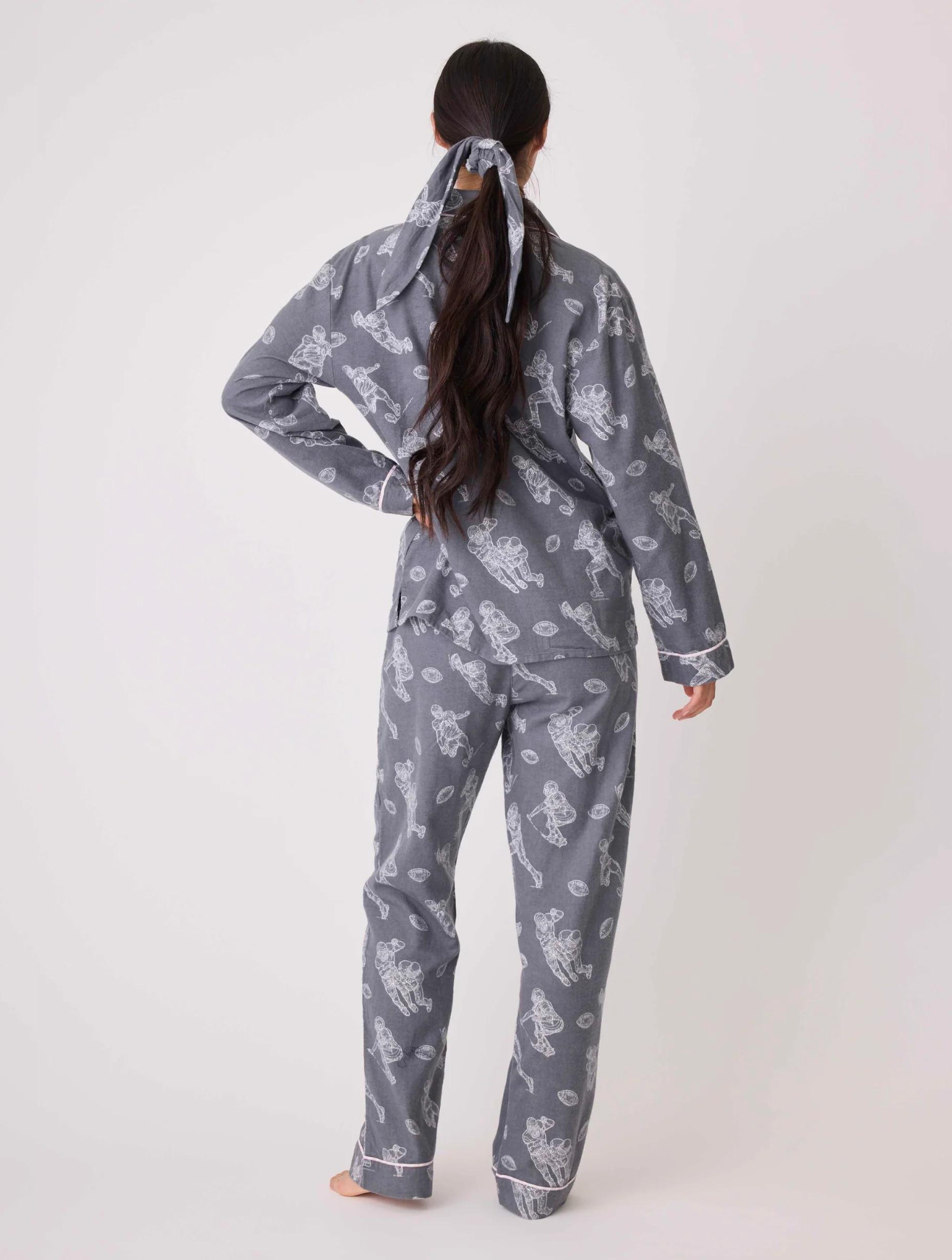 Game Day Flannel PJ Set