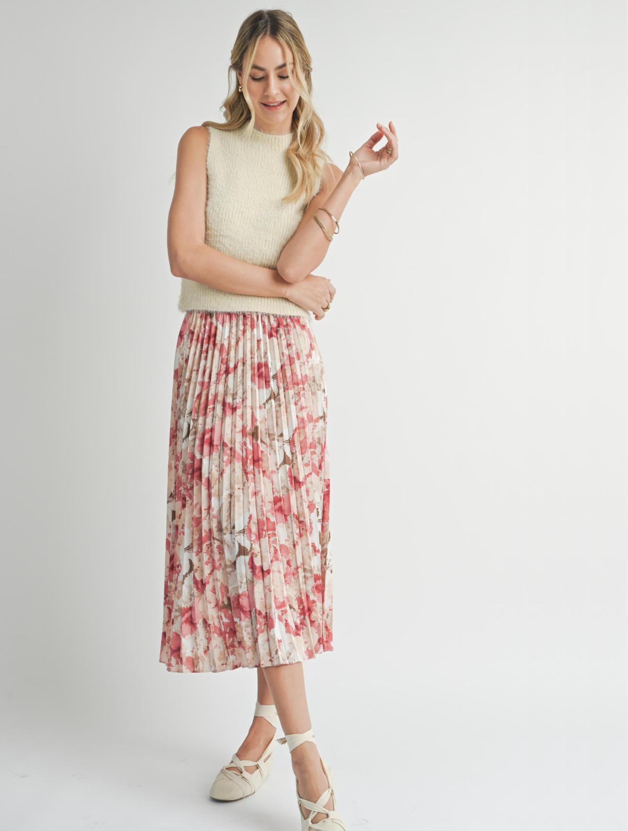 Girls Dinner Pleated Skirt