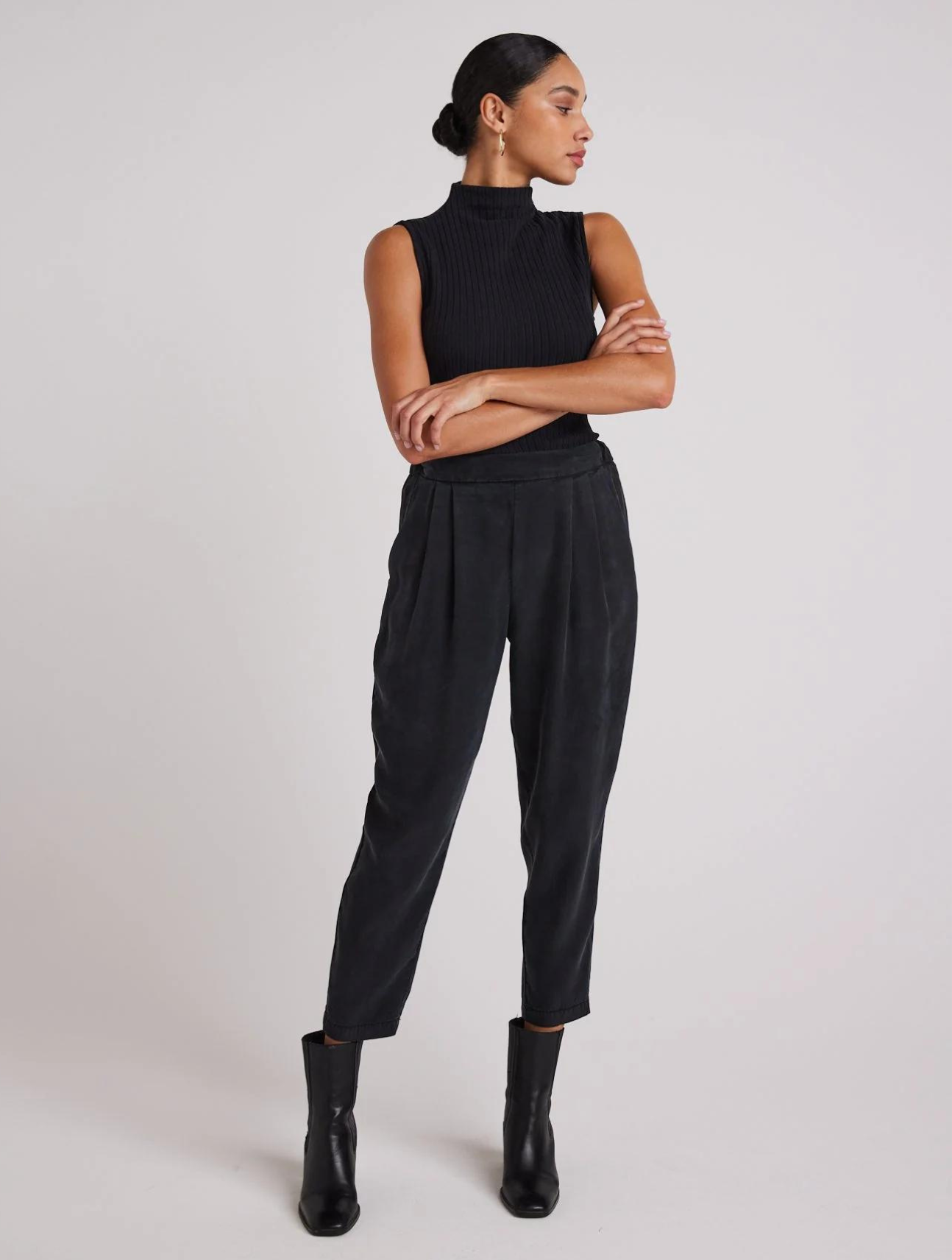 Nico Clean Waist Slouchy Trouser