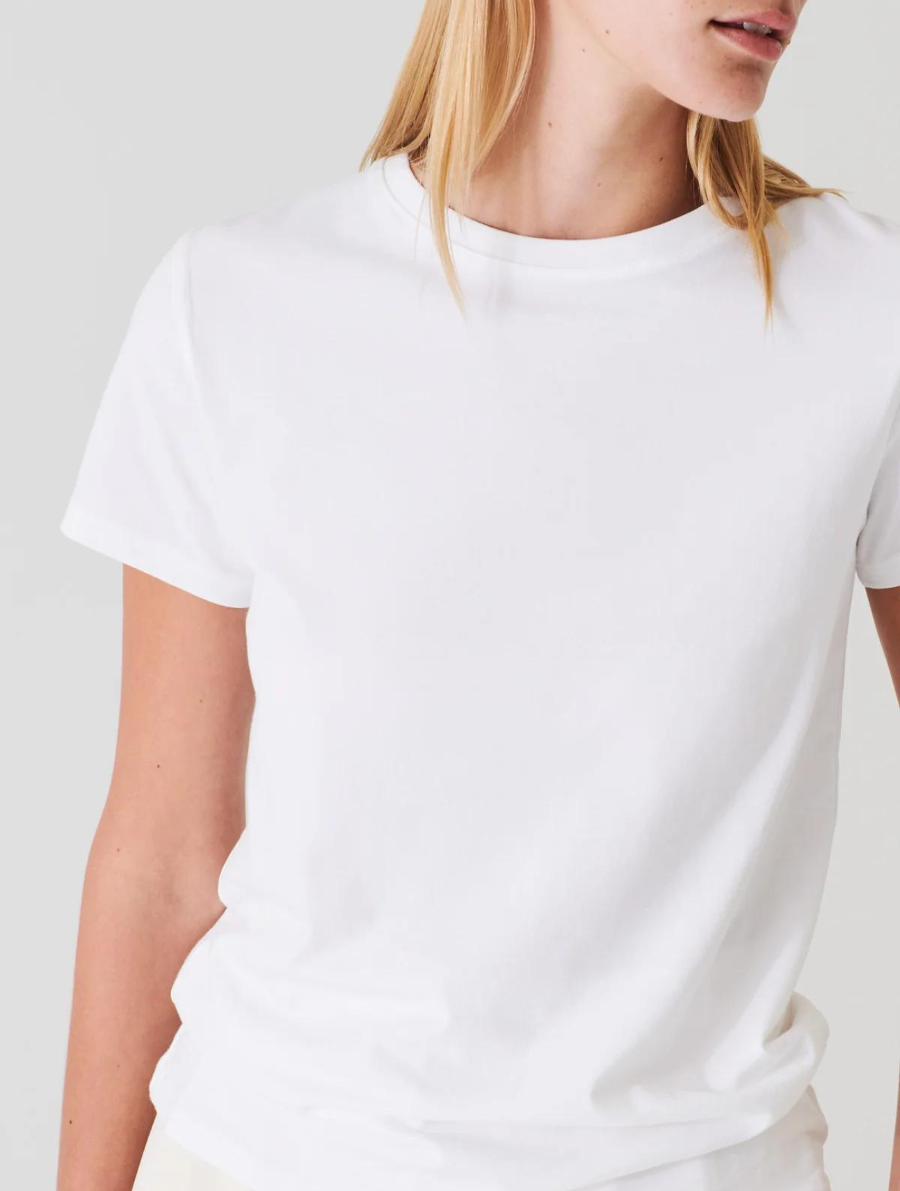 Pima Cotton Stretch Slim T-Shirt