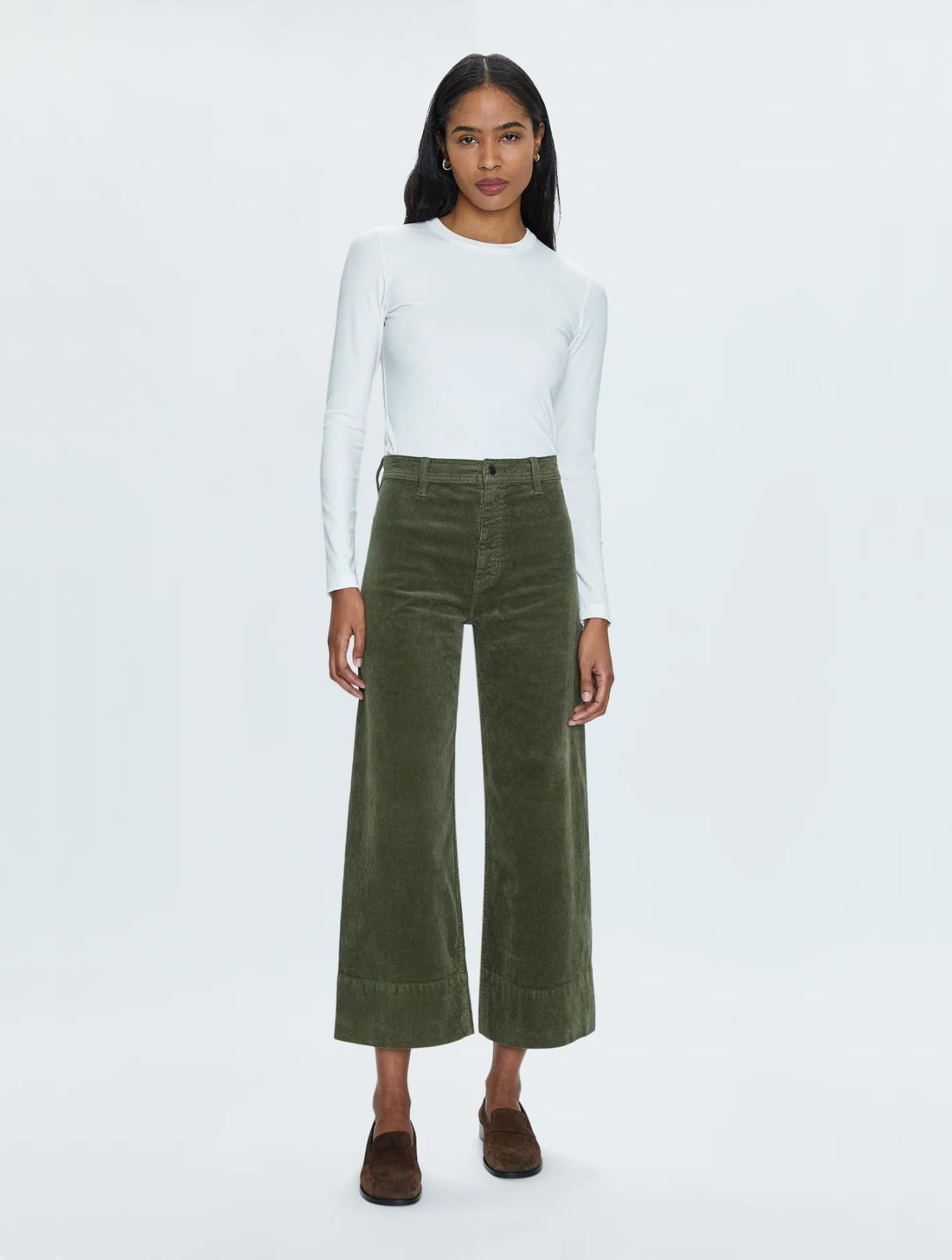 Penny High Rise Wide Leg Crop