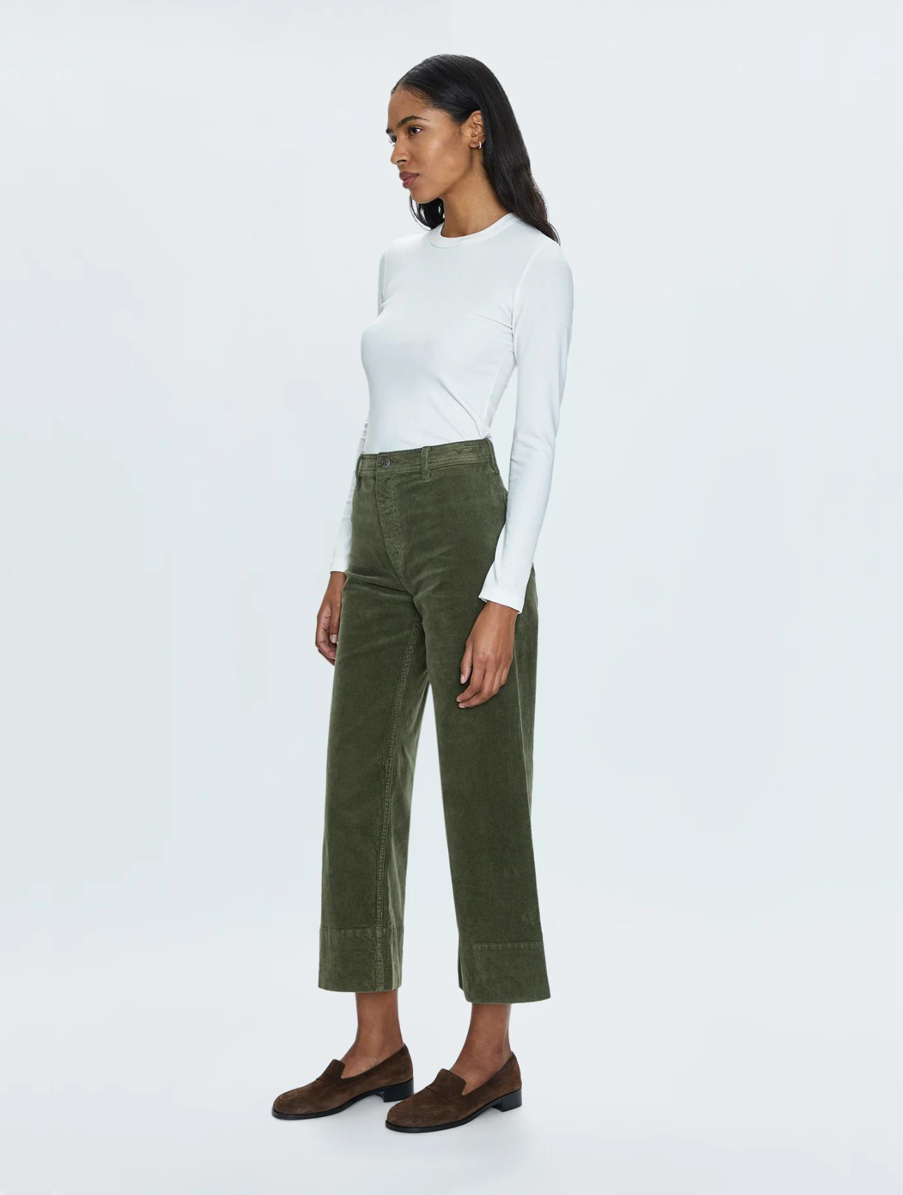 Penny High Rise Wide Leg Crop