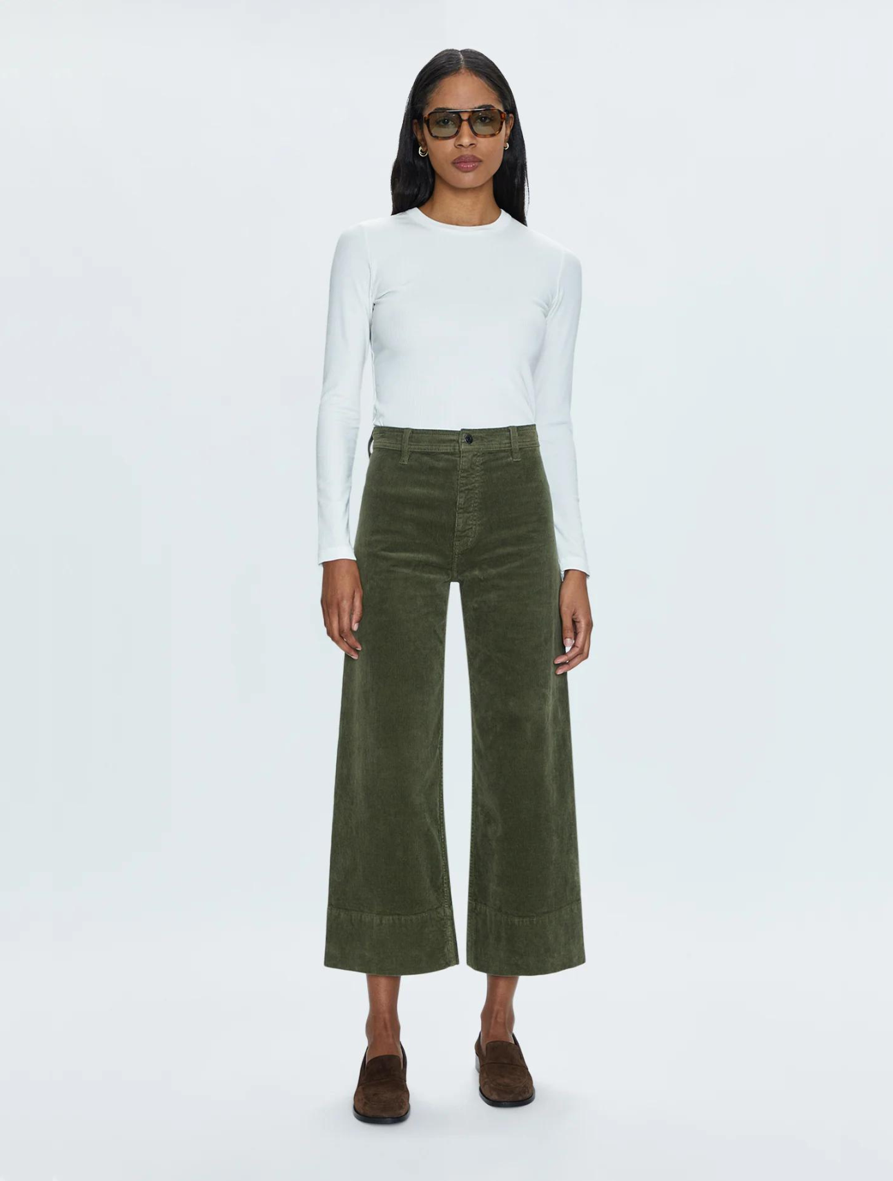 Penny High Rise Wide Leg Crop