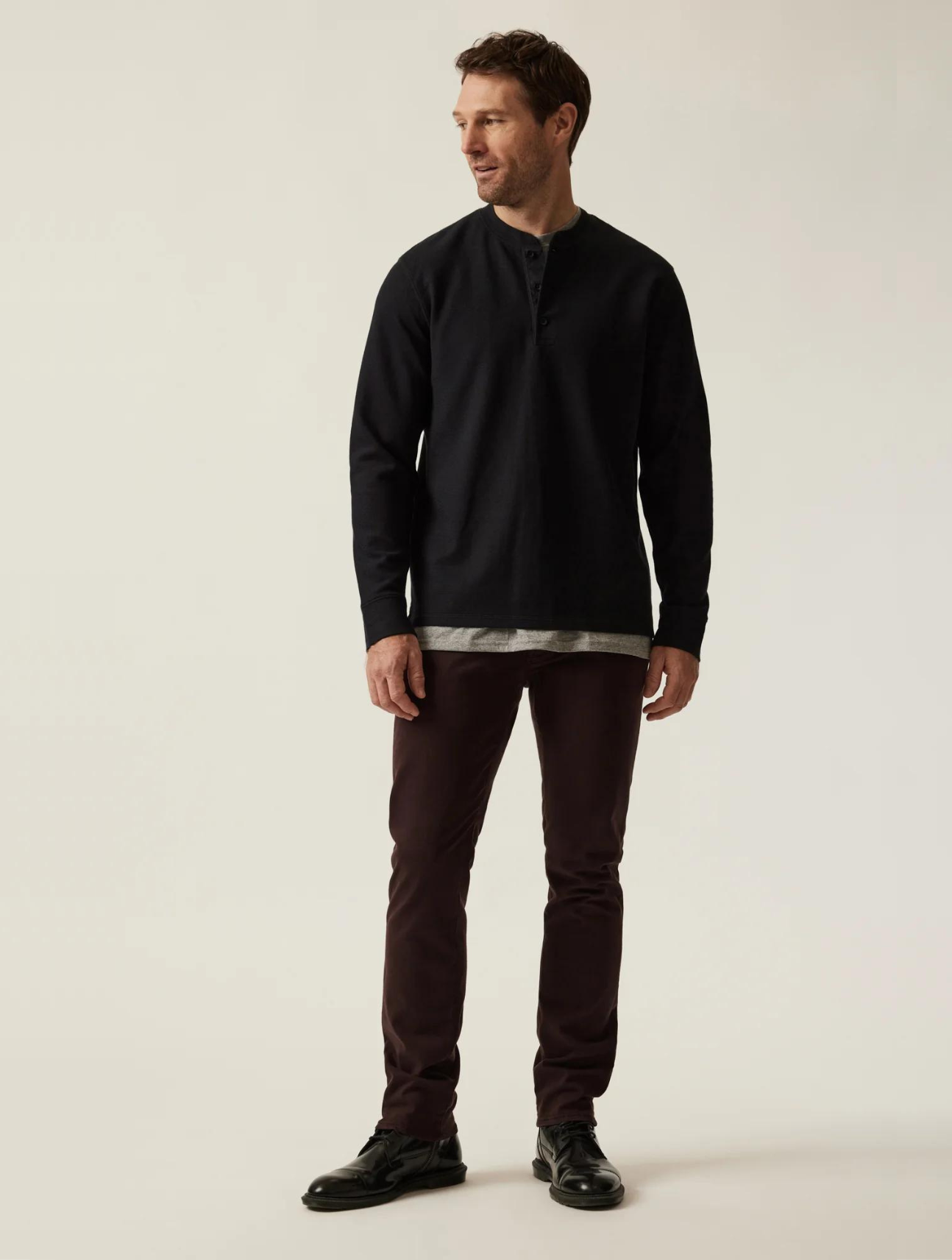 Long Sleeve Henley