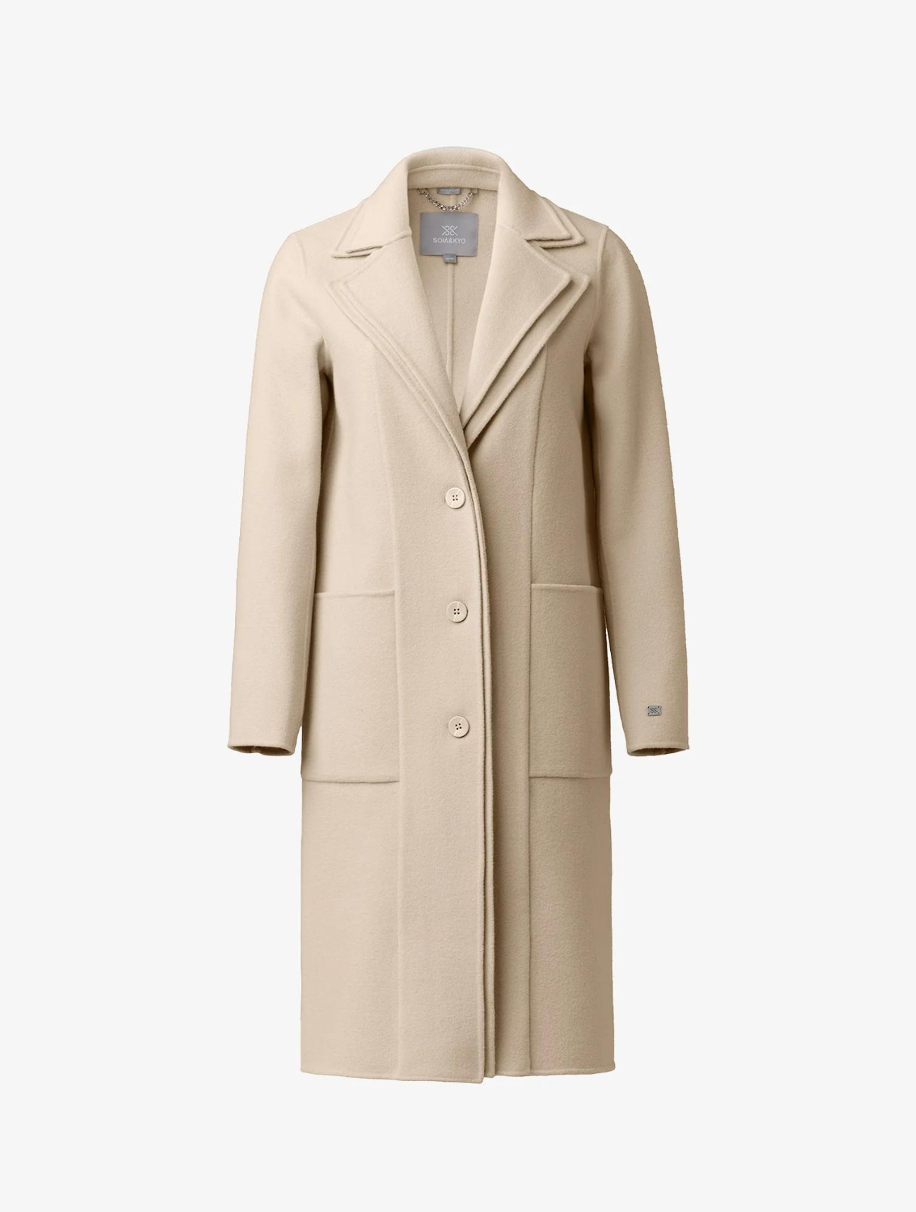 Benicia Double Face Wool Coat