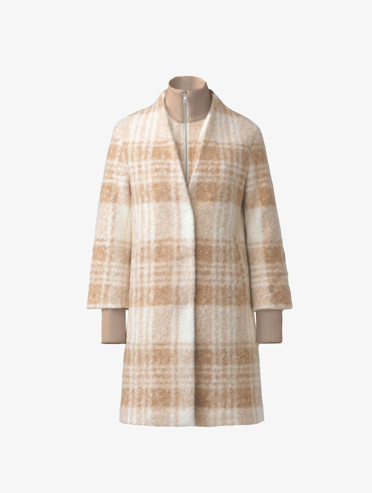 Samantha Plaid Coat