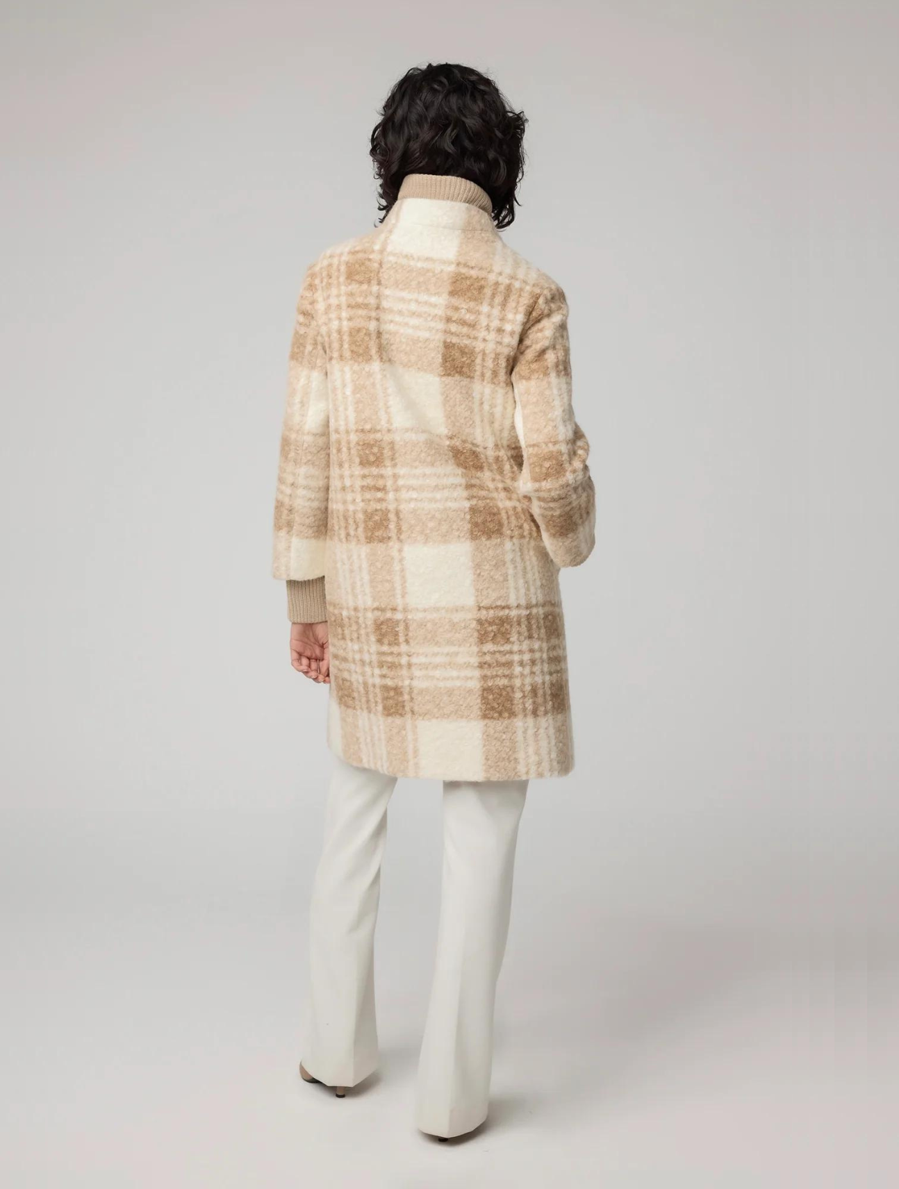 Samantha Plaid Coat