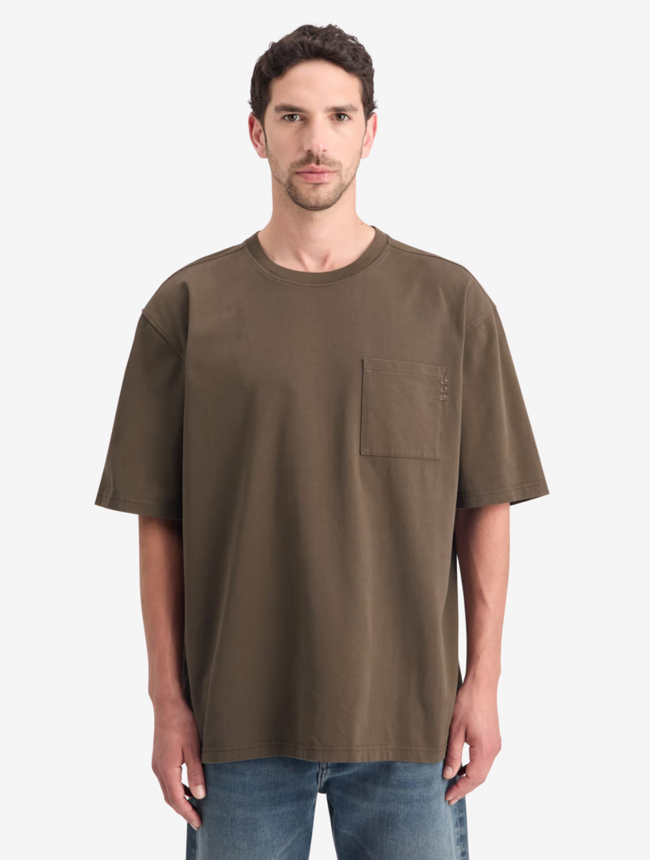 Loose Fit Chest Pocket T-Shirt