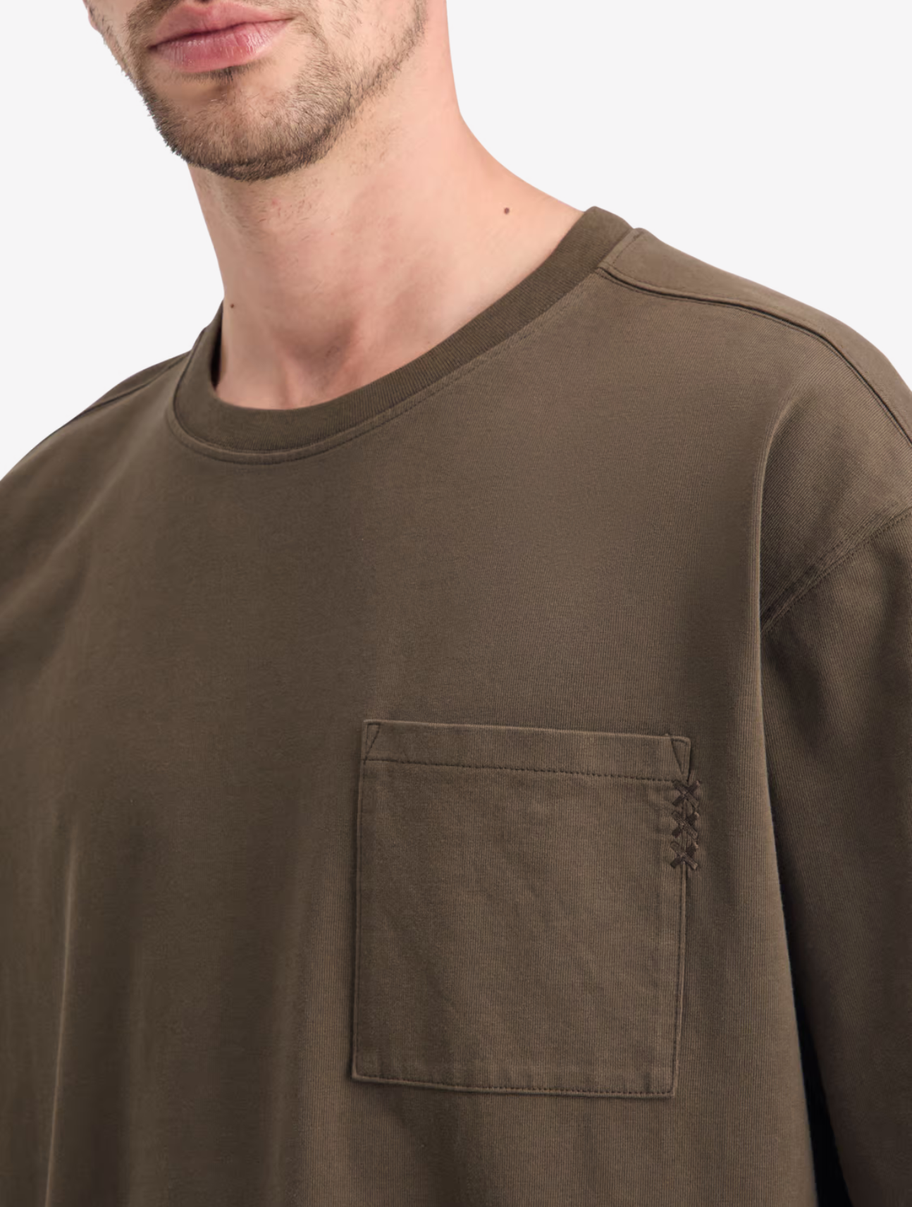 Loose Fit Chest Pocket T-Shirt