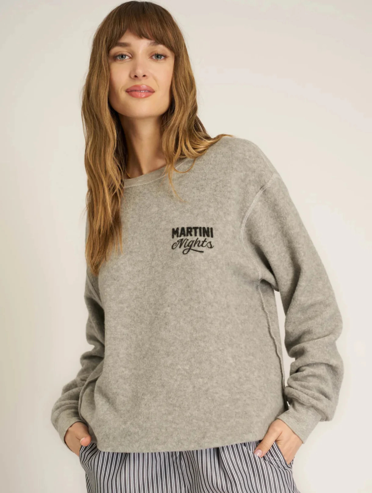 Matcha/Martini Reversible Sweatshirt