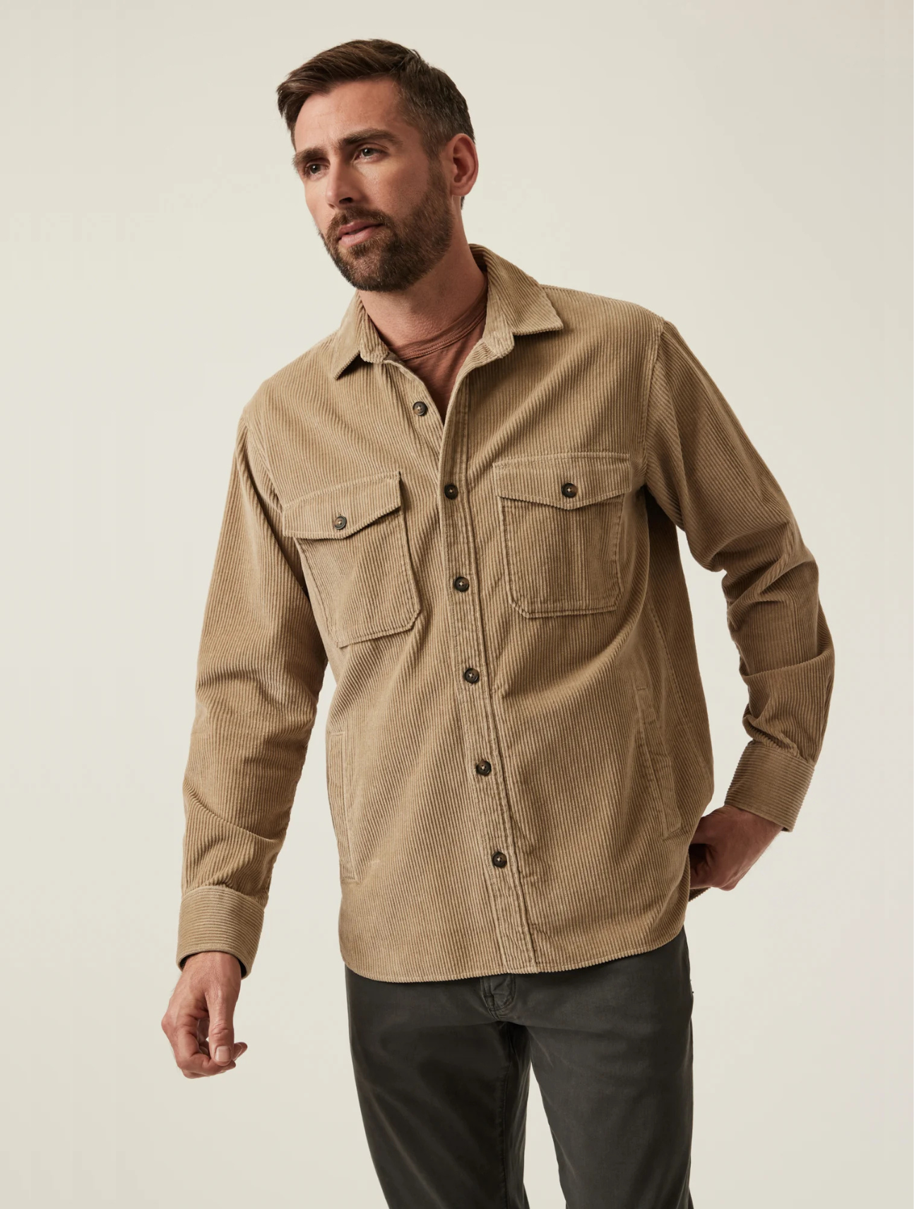 Corduroy Overshirt