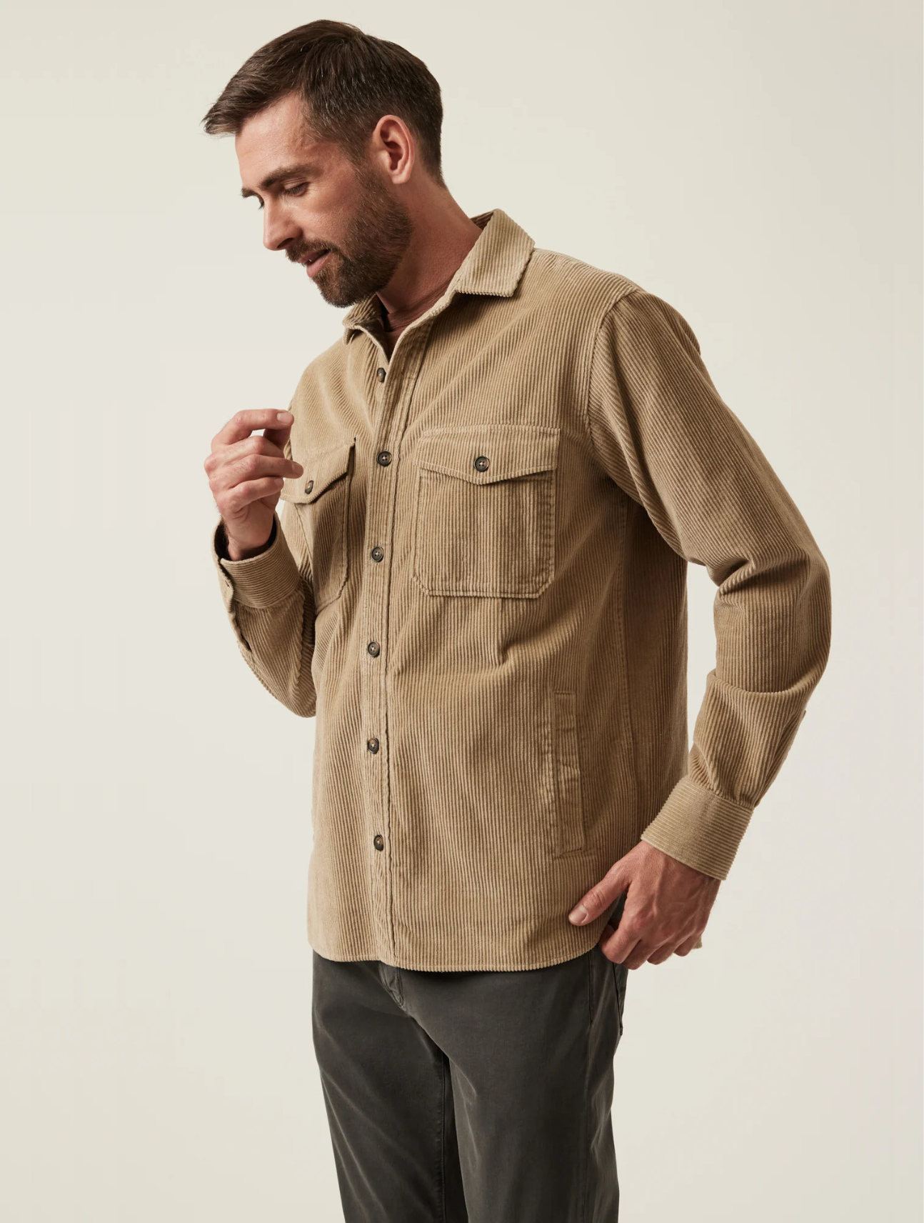 Corduroy Overshirt