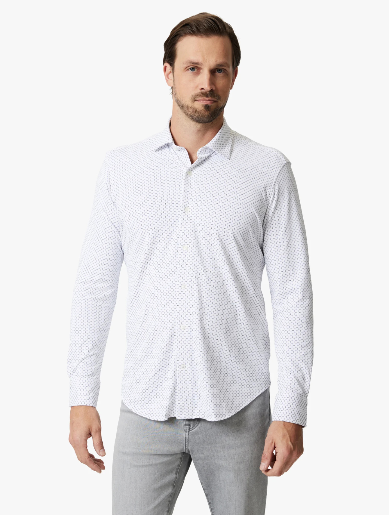 Diamond Dot Stretch Shirt