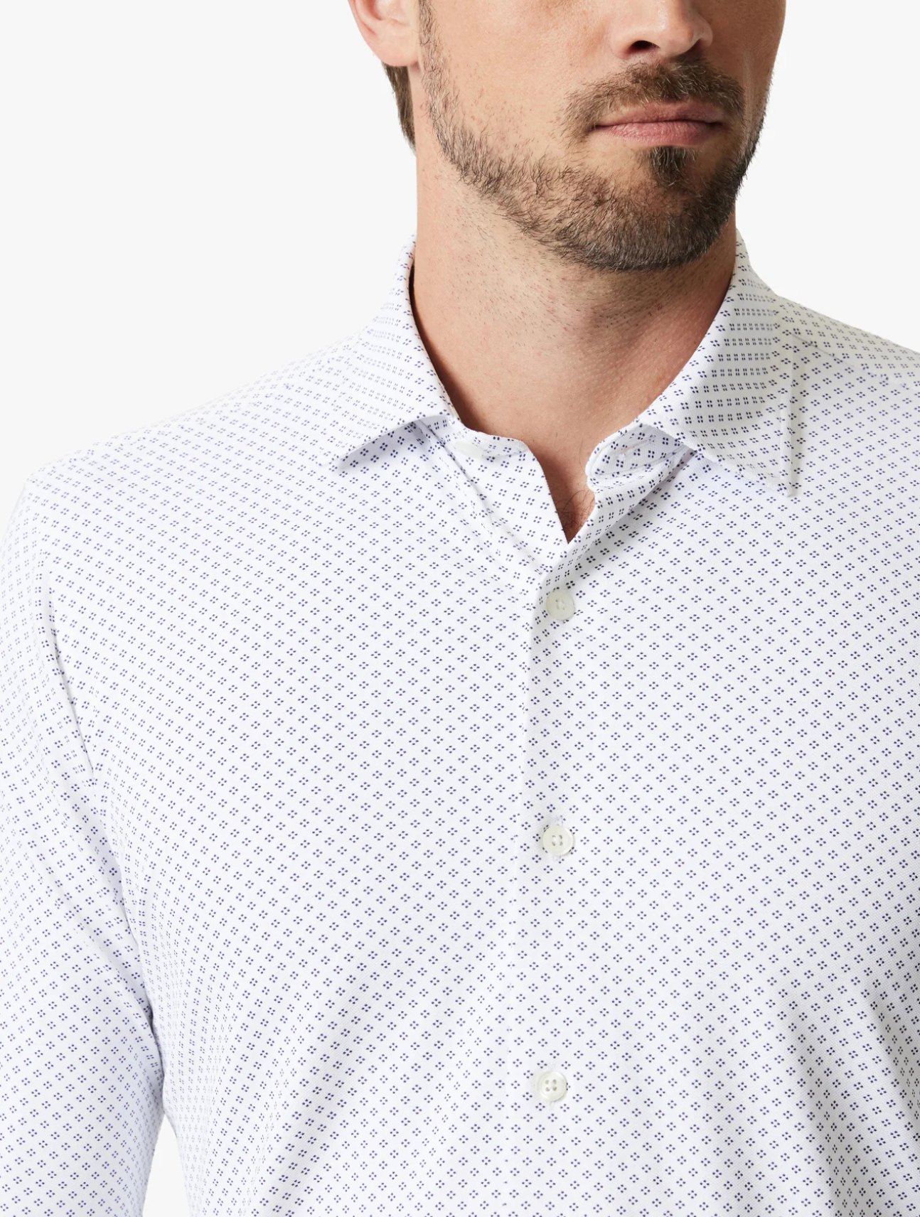 Diamond Dot Stretch Shirt