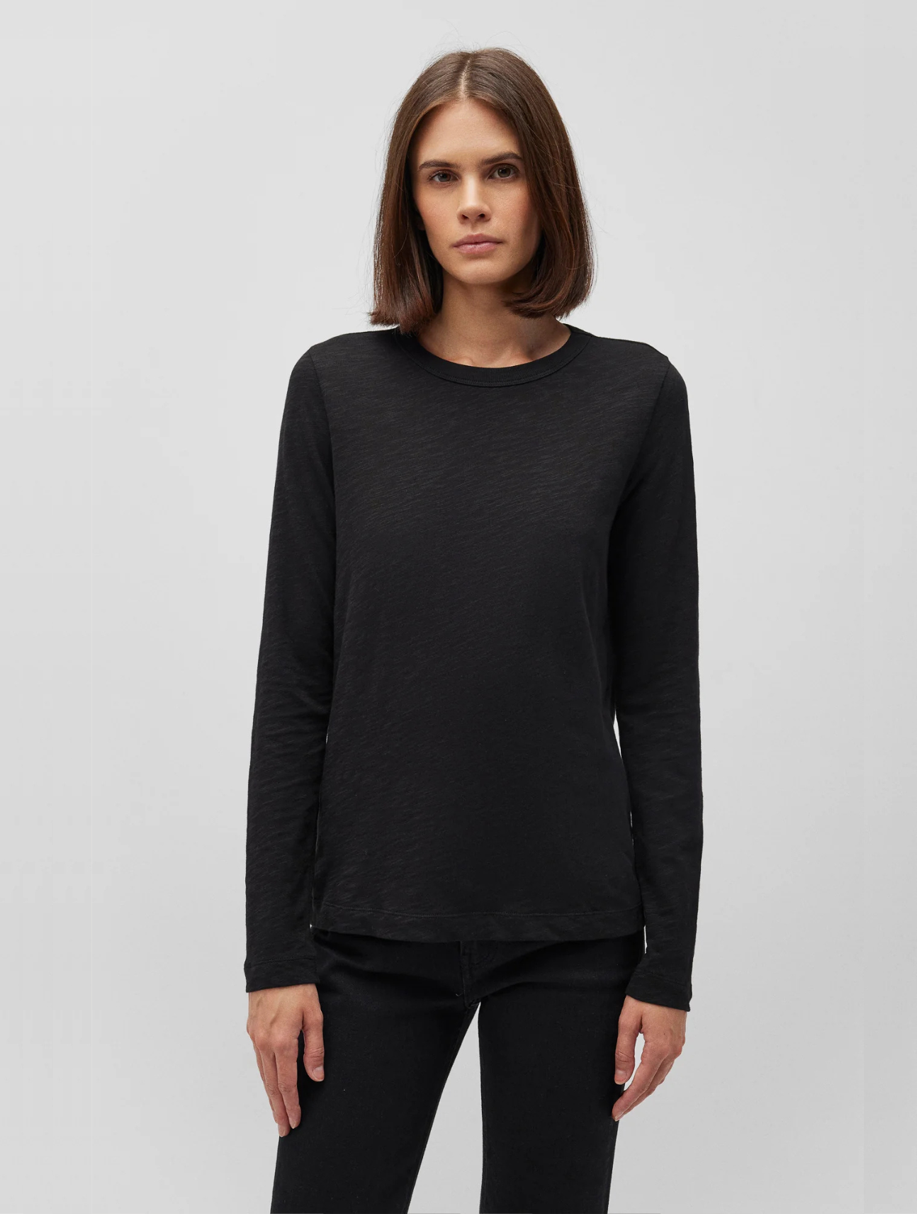 Long Sleeve Crew Neck T-Shirt