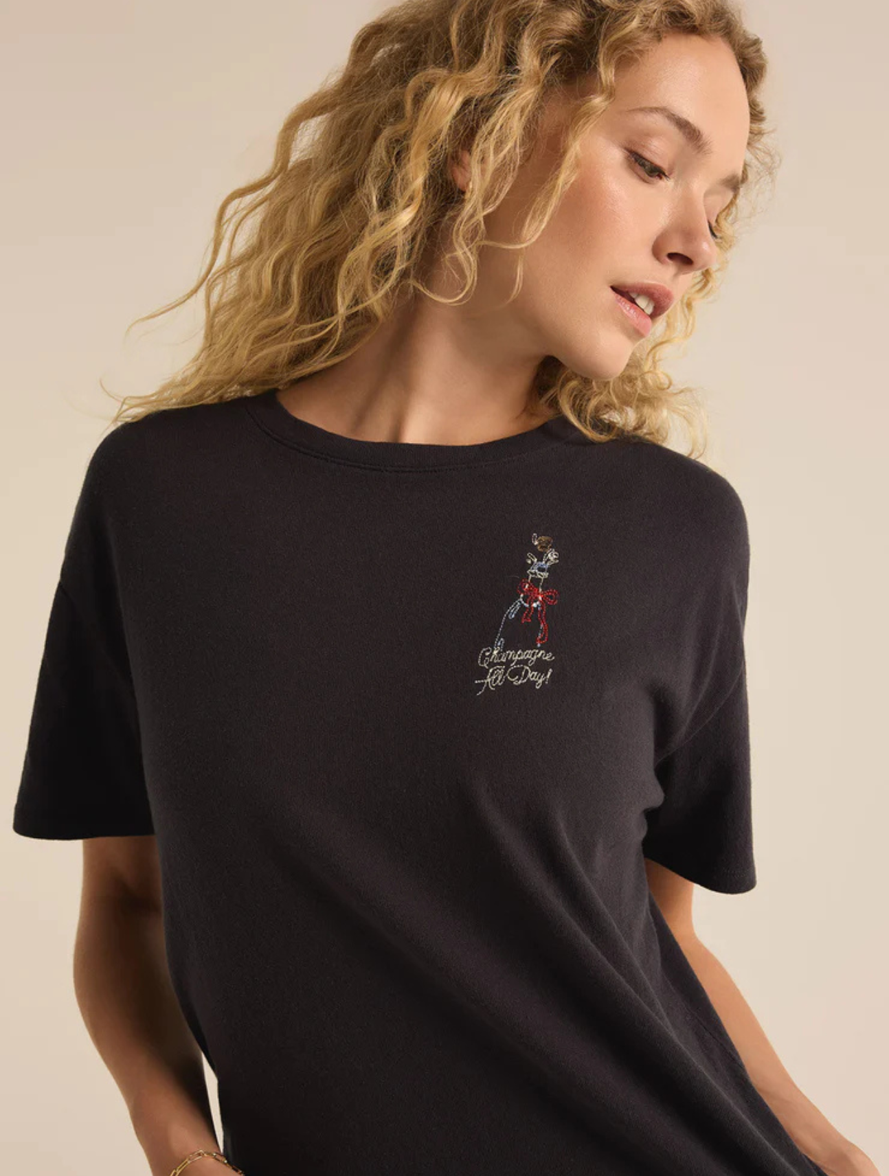 Poppin Pacific Embroidered Tee