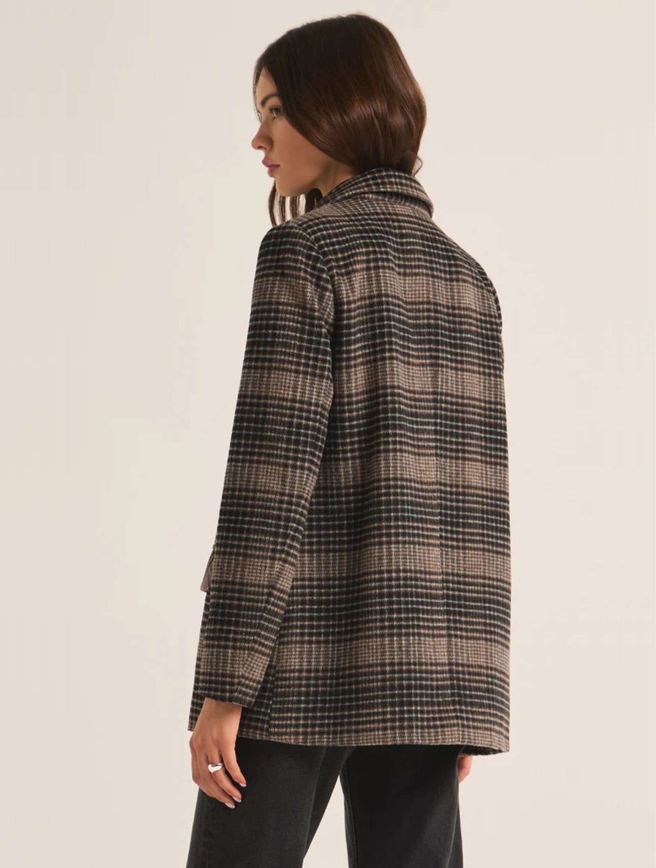 Kingston Relaxed Plaid Blazer