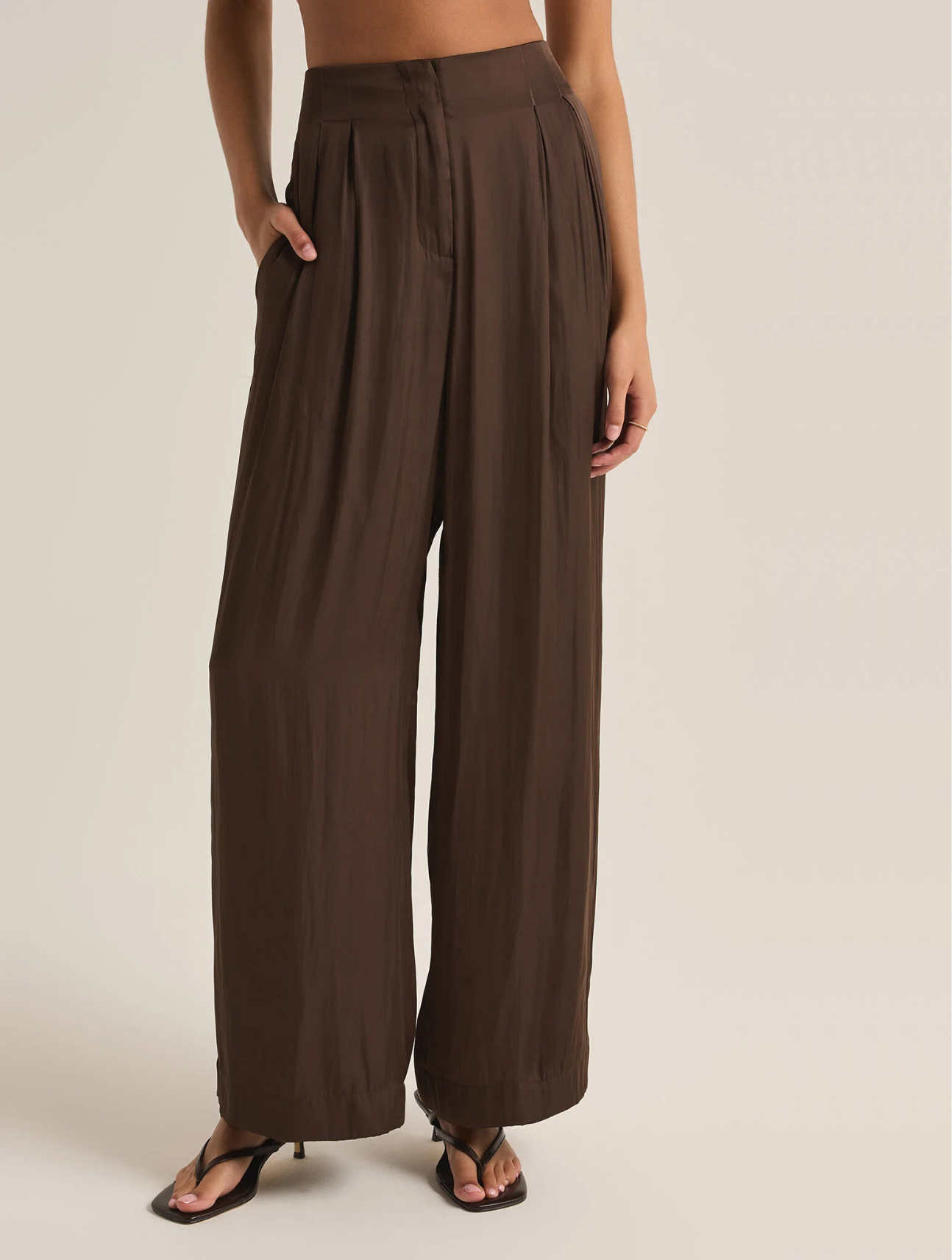 Lisse Wide Leg Pant