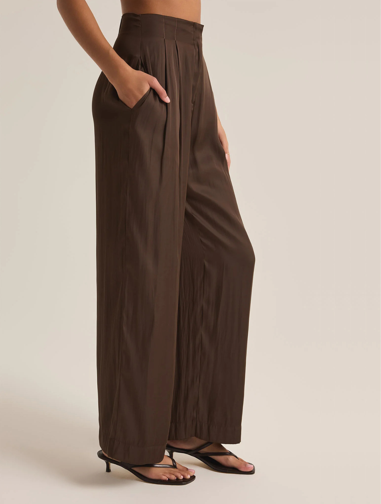 Lisse Wide Leg Pant