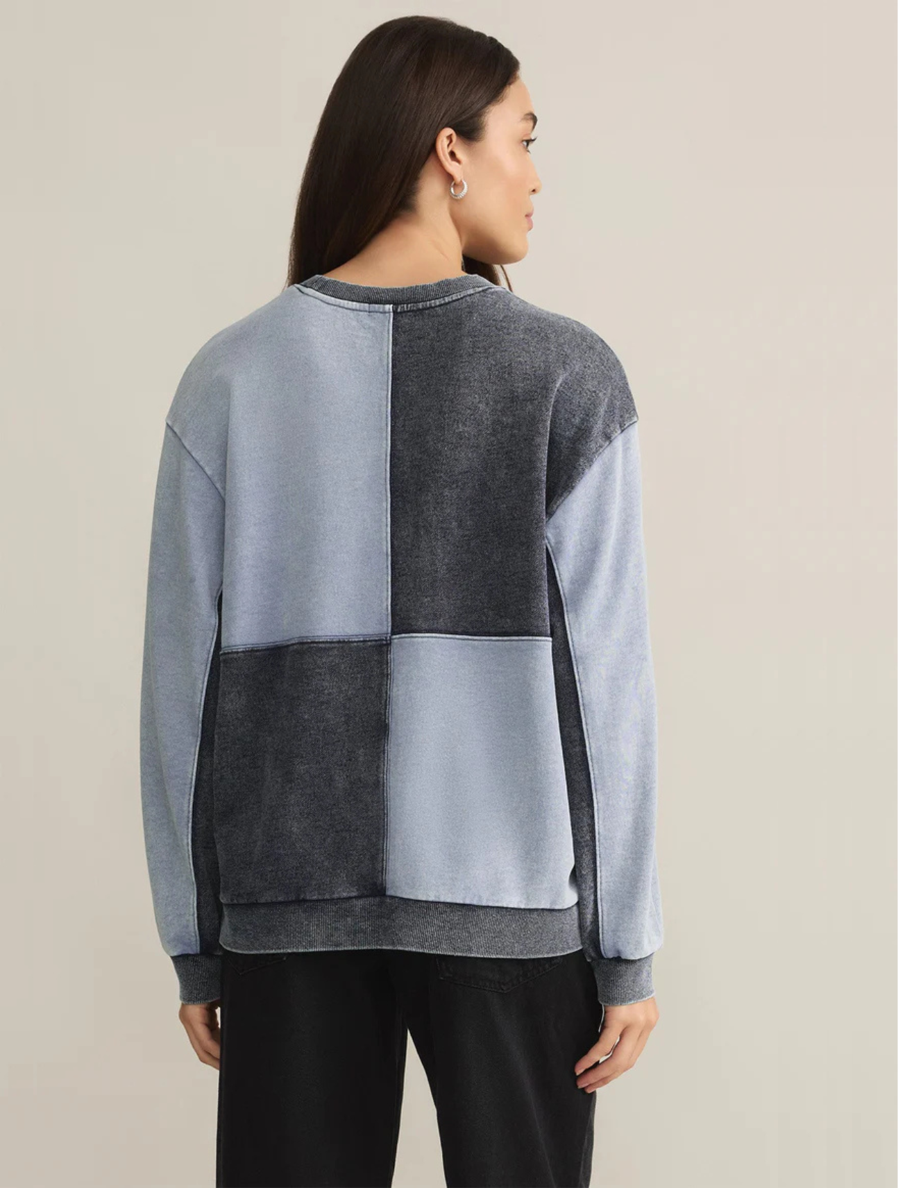 Fair & Square Denim Sweatshirt