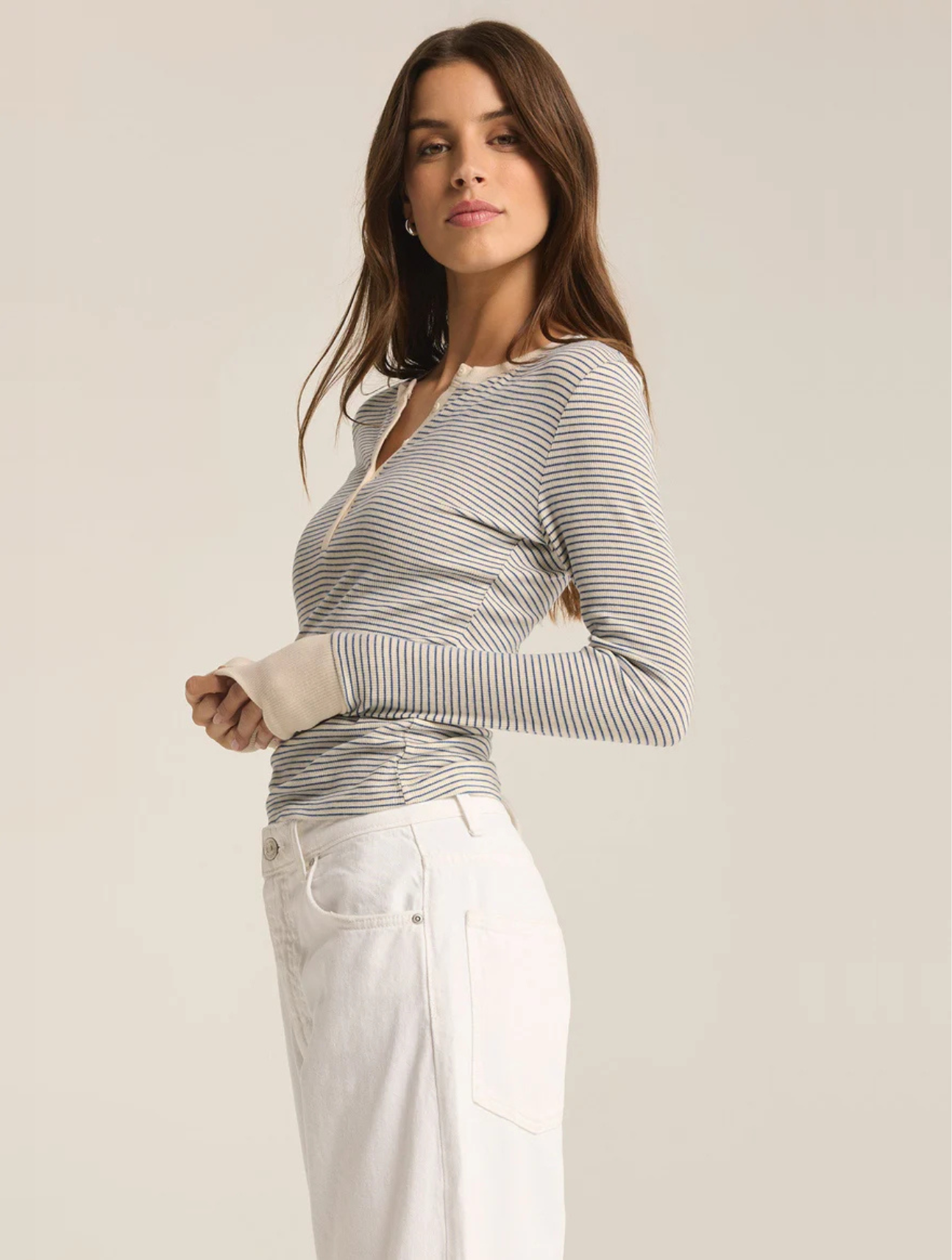 Scarlett Rib Henley