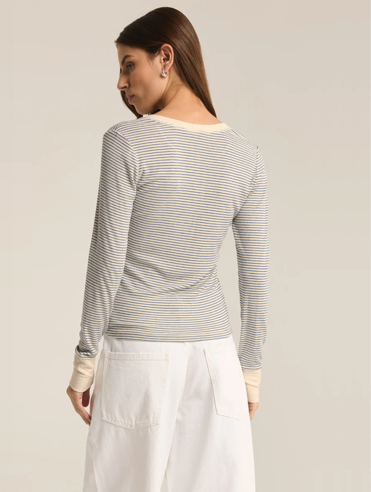 Scarlett Rib Henley