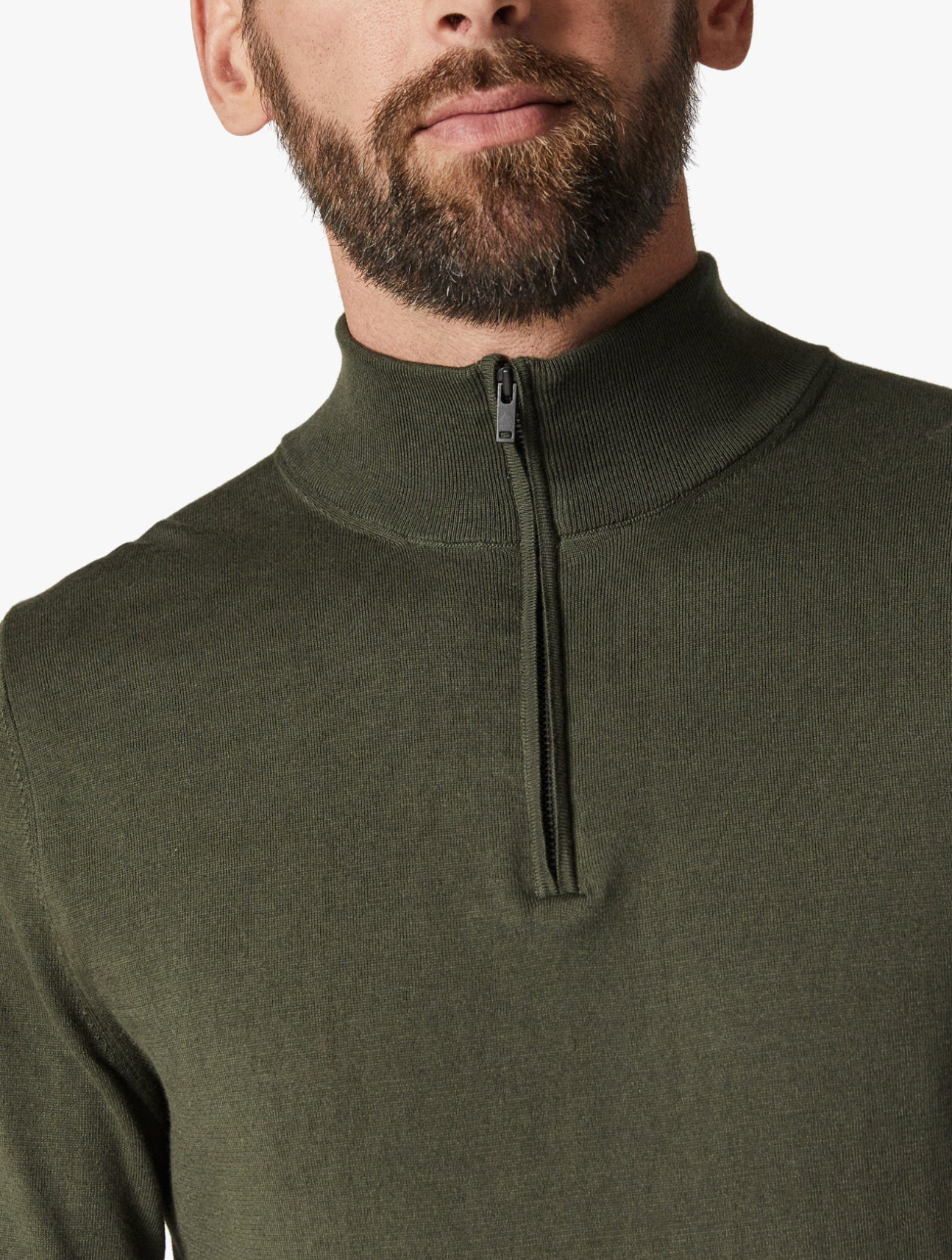 Quarter Zip Sweater