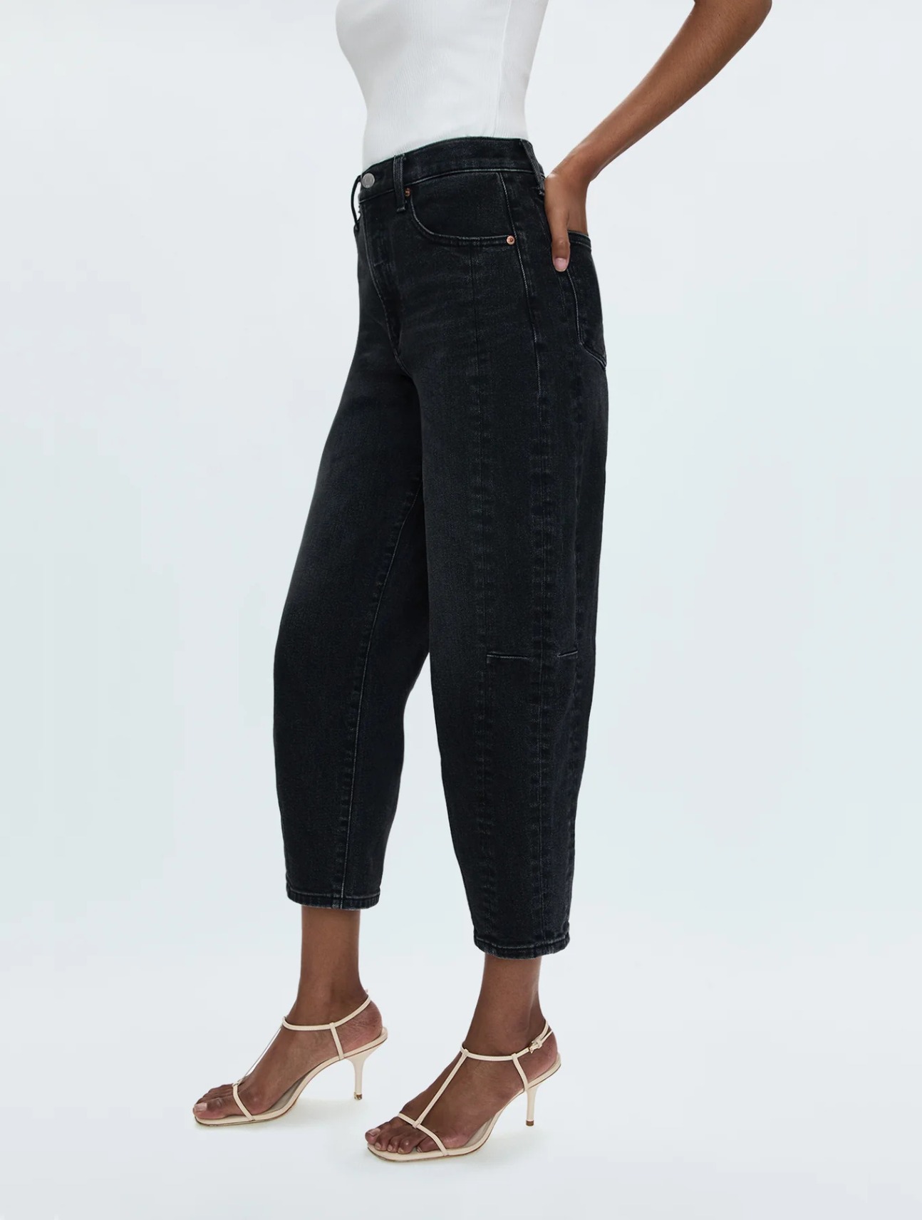 Eli High Rise Arched Trouser