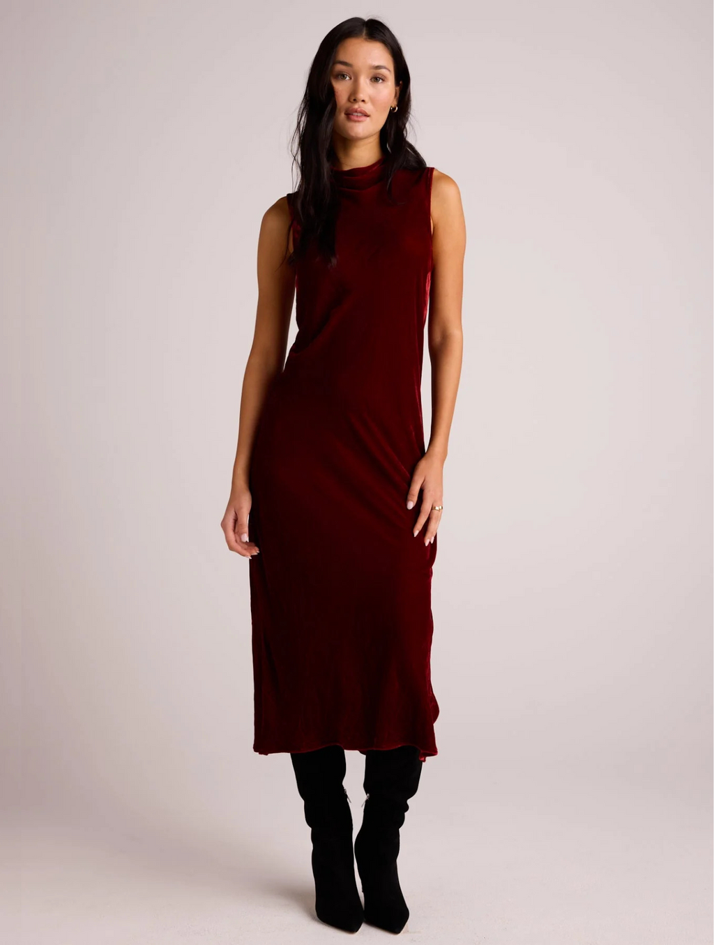 Mock halter dress hotsell