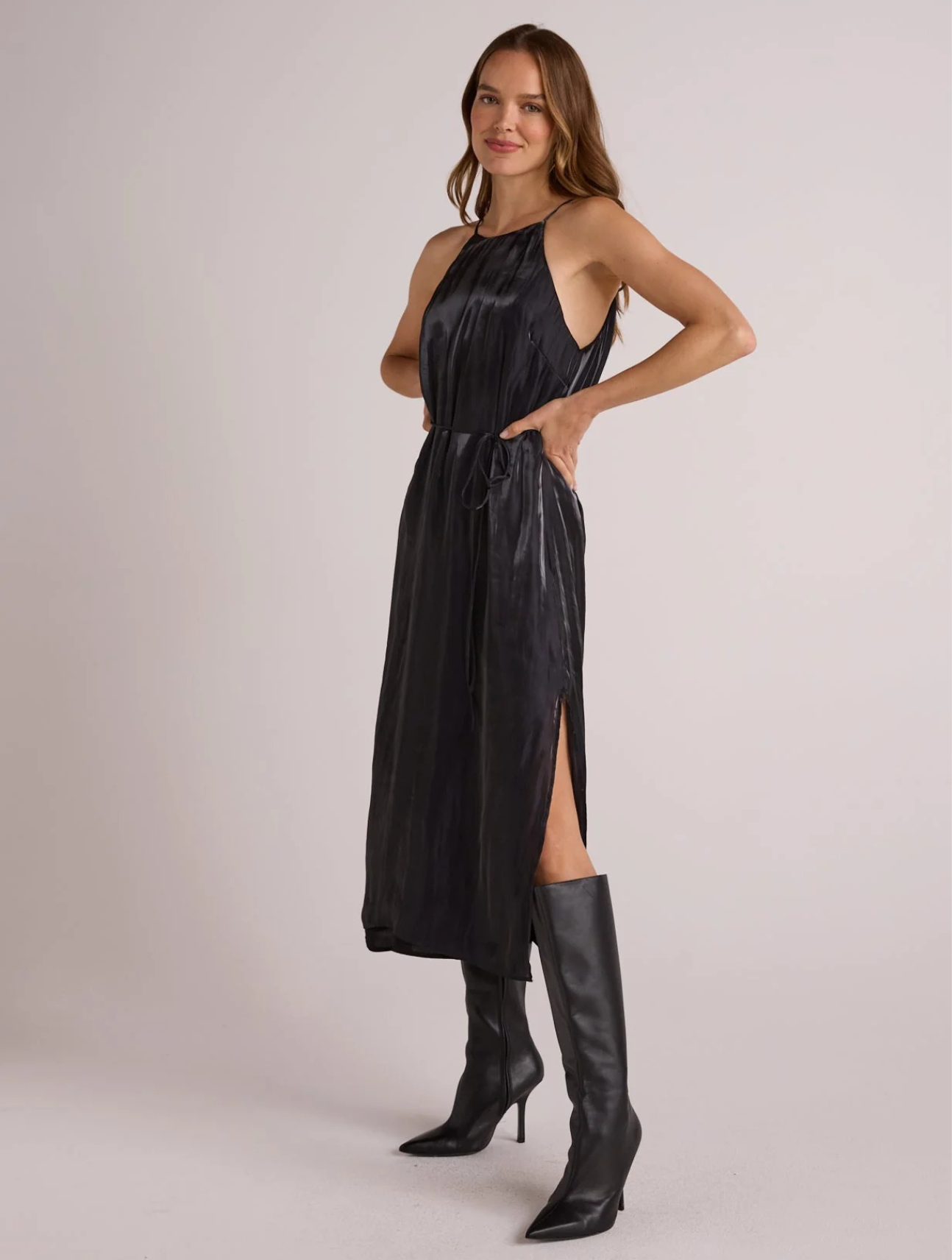 Halter Neck Slip Dress