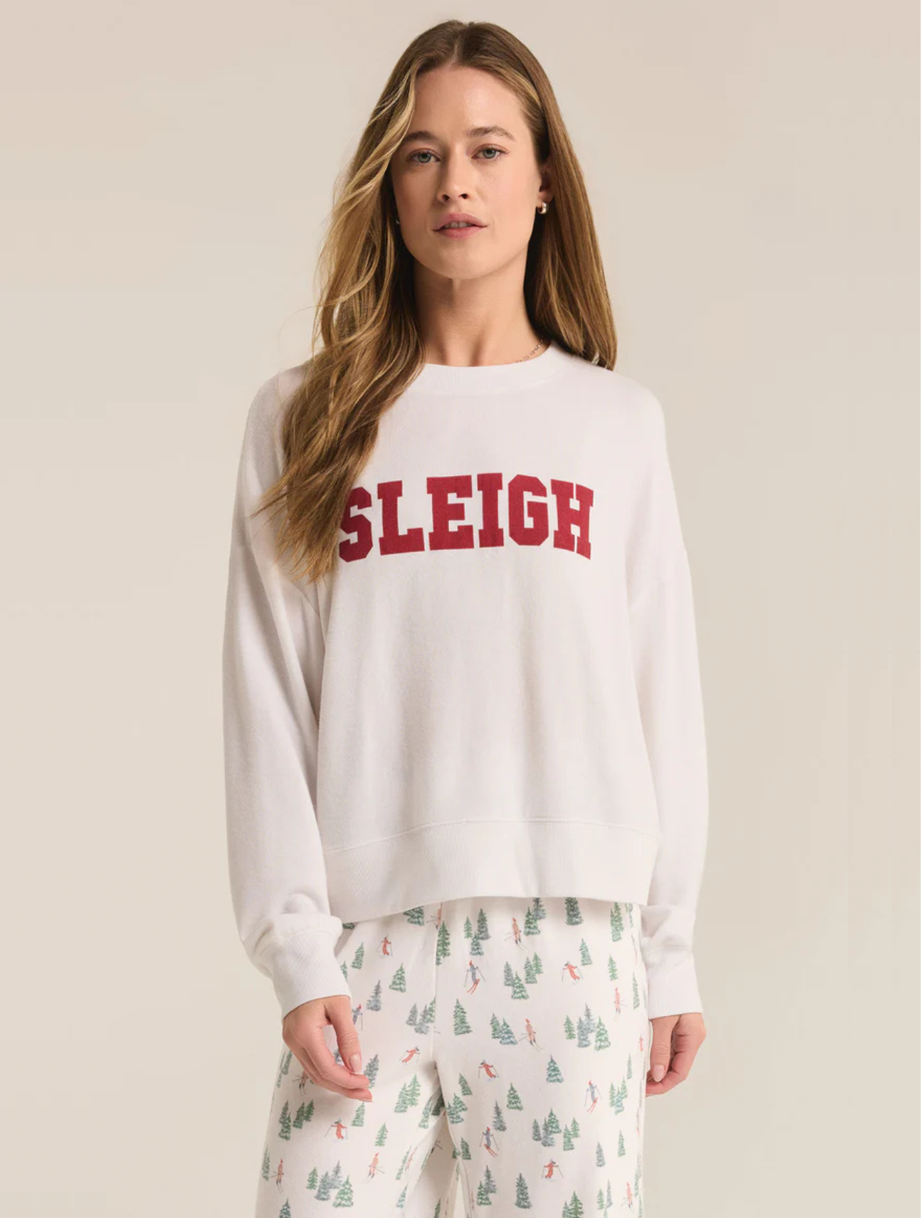 Sleigh Cloud Knit Top