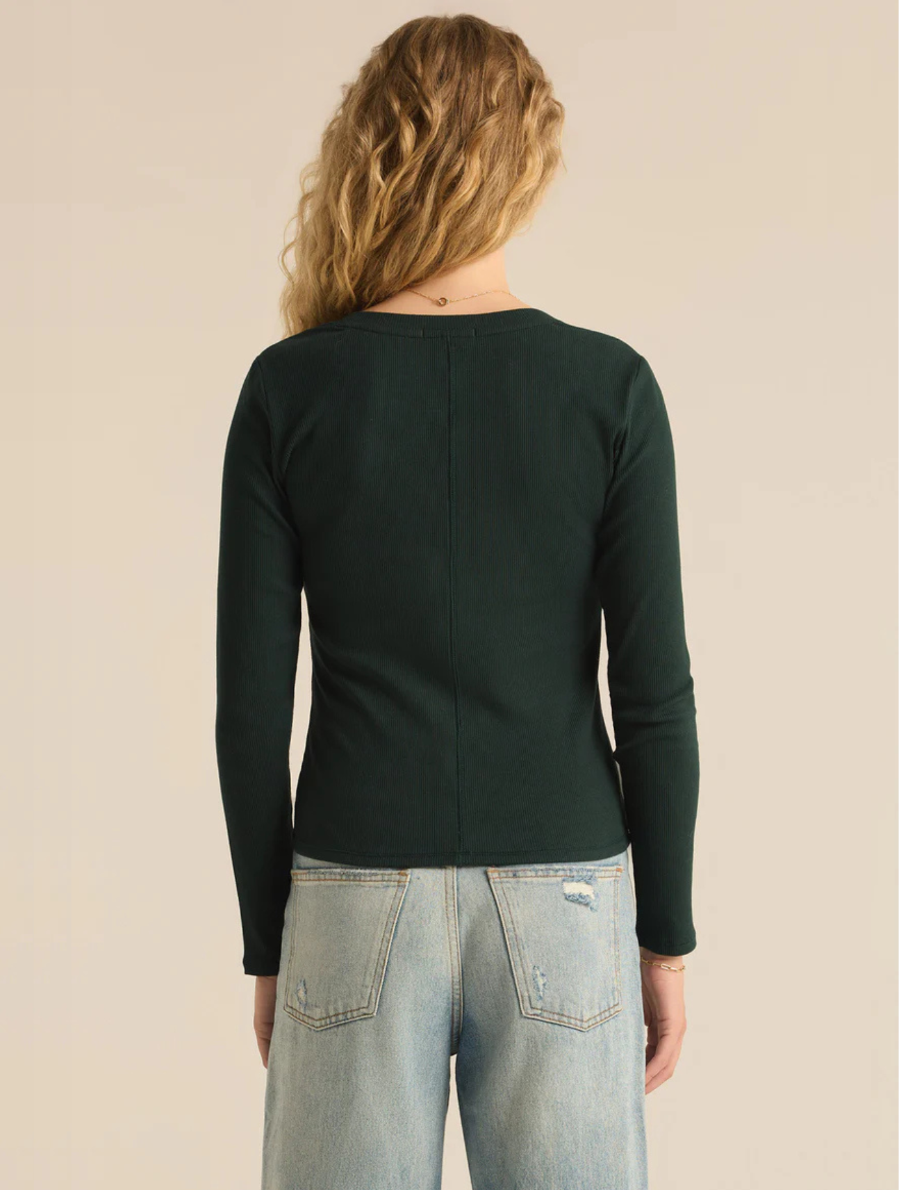 Sirena Rib Long Sleeve Tee