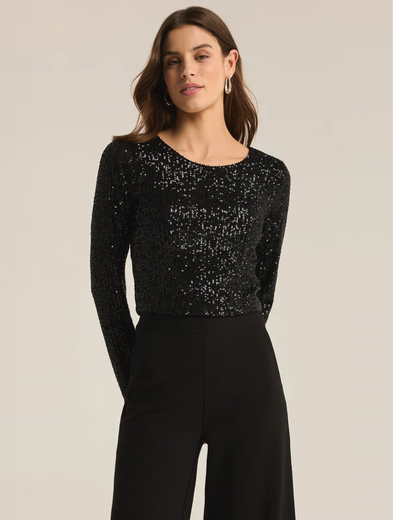 Aurora Sequin Top