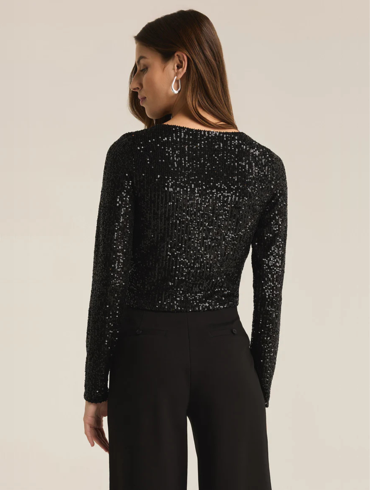 Aurora Sequin Top