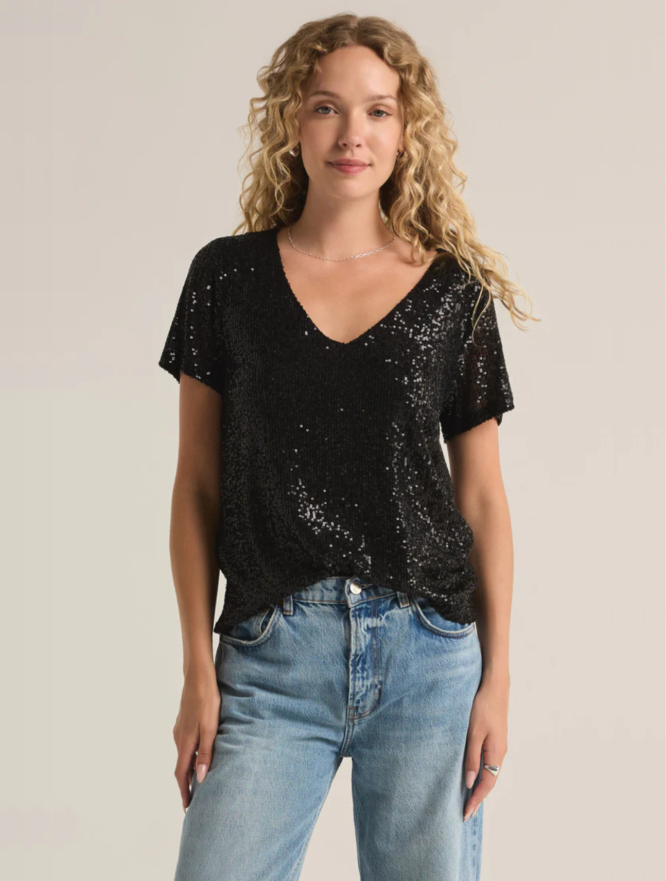 Marbella Sequin Top