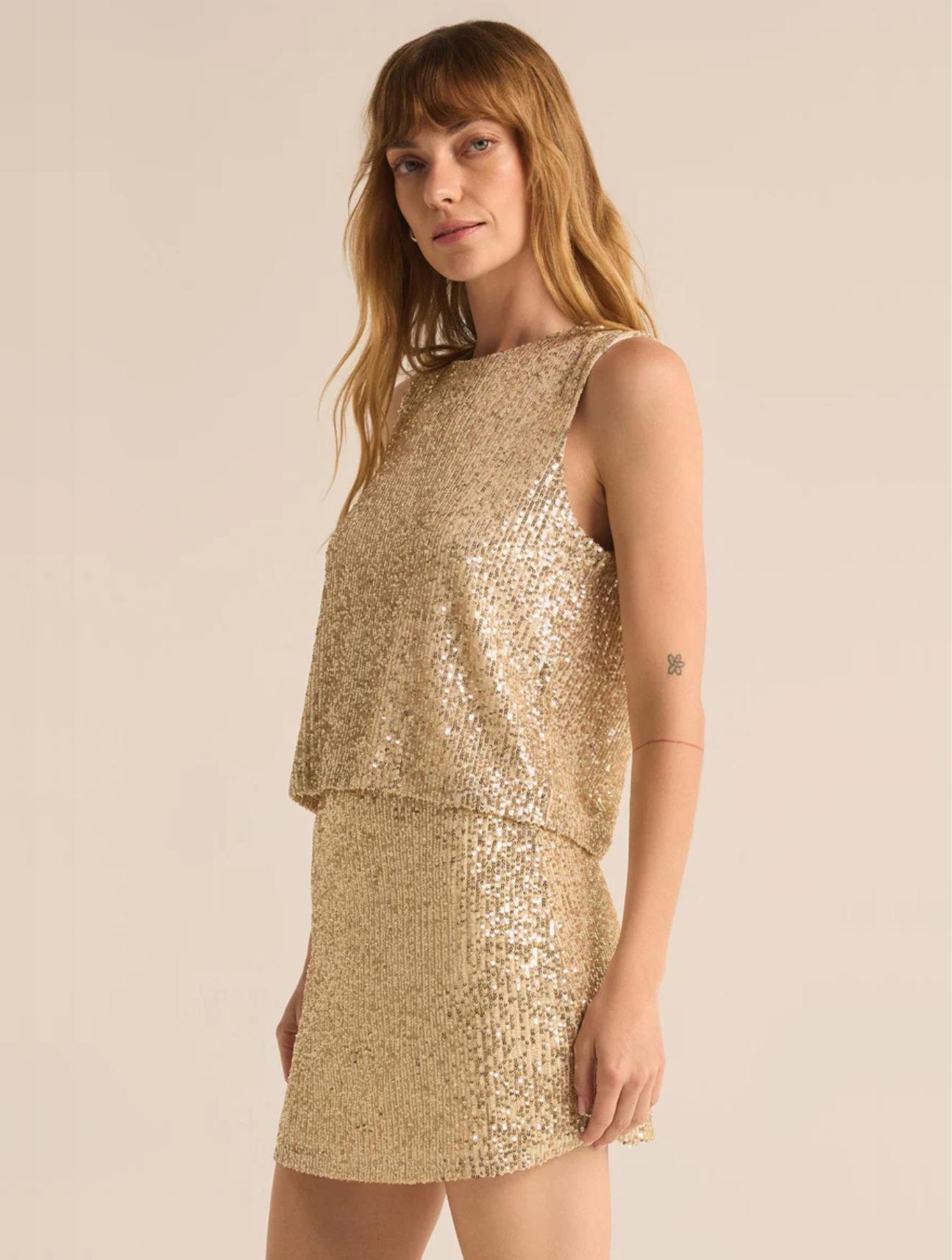 Sloane Sequin Top