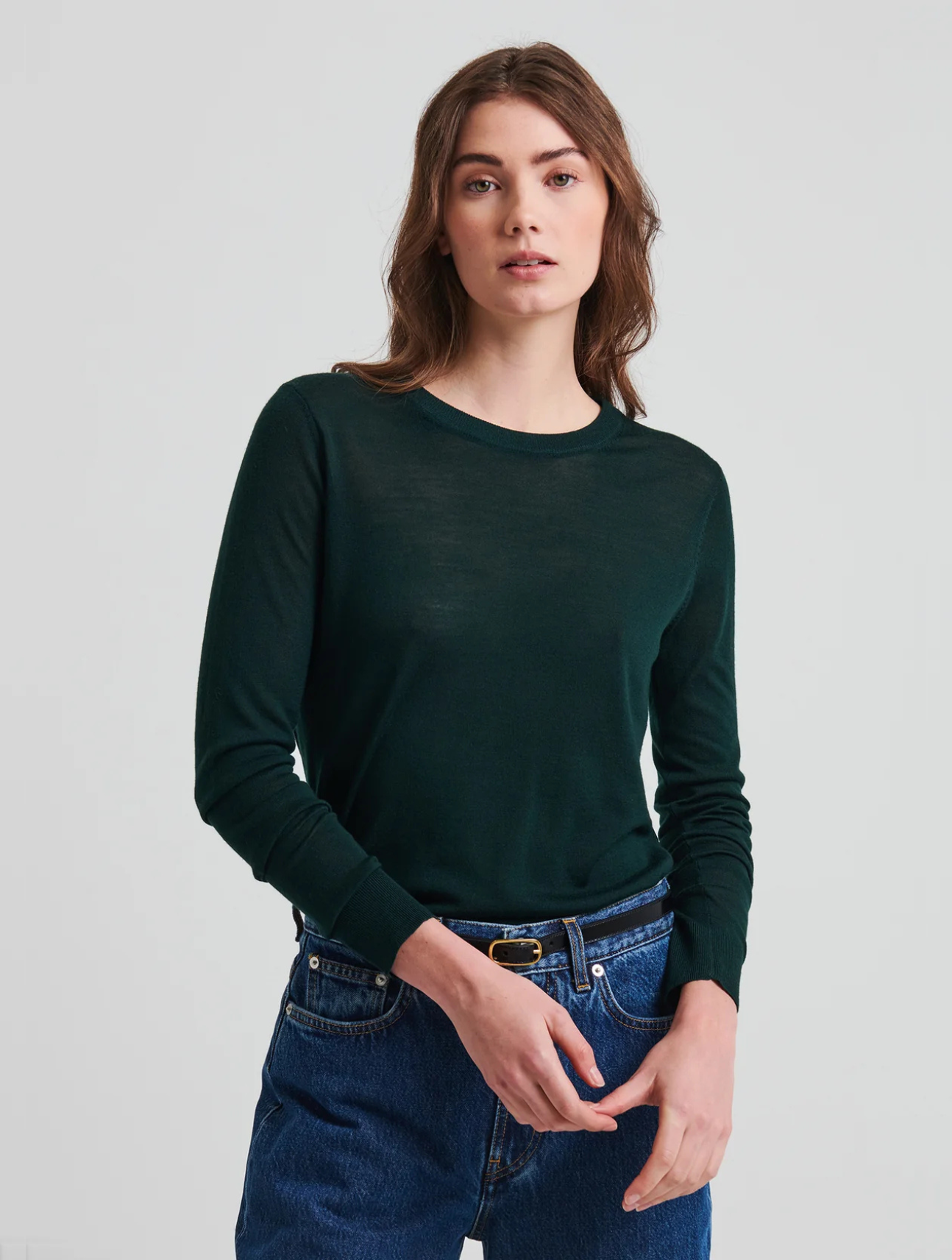 Merino Wool Classic Crewneck