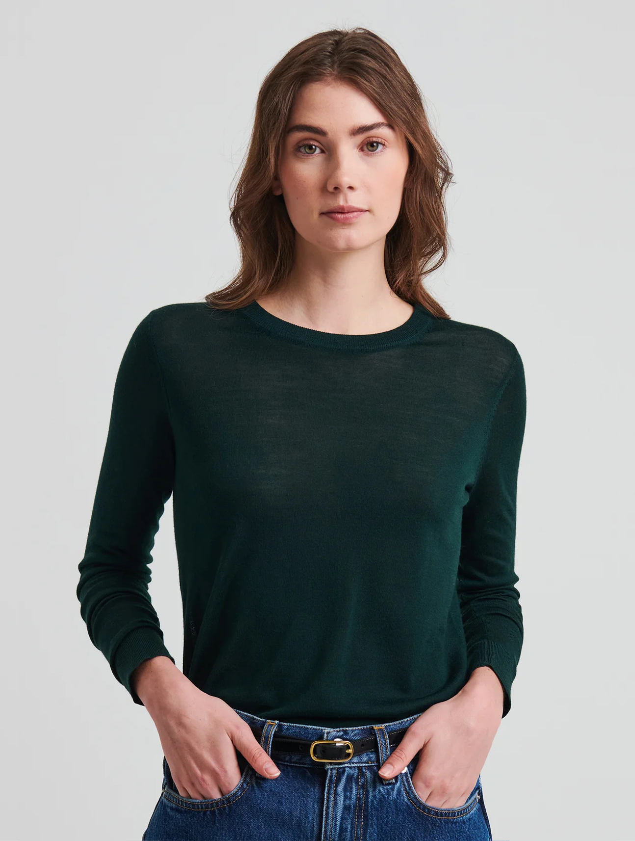 Merino Wool Classic Crewneck