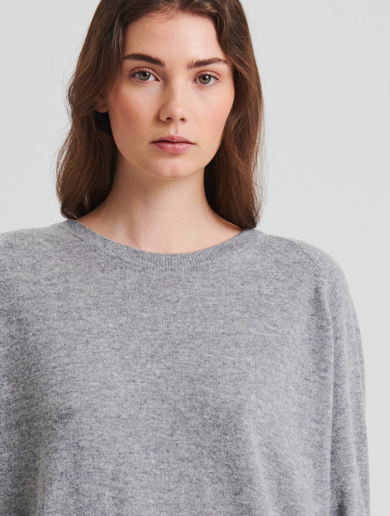 Cashmere Oversized Crewneck Sweater